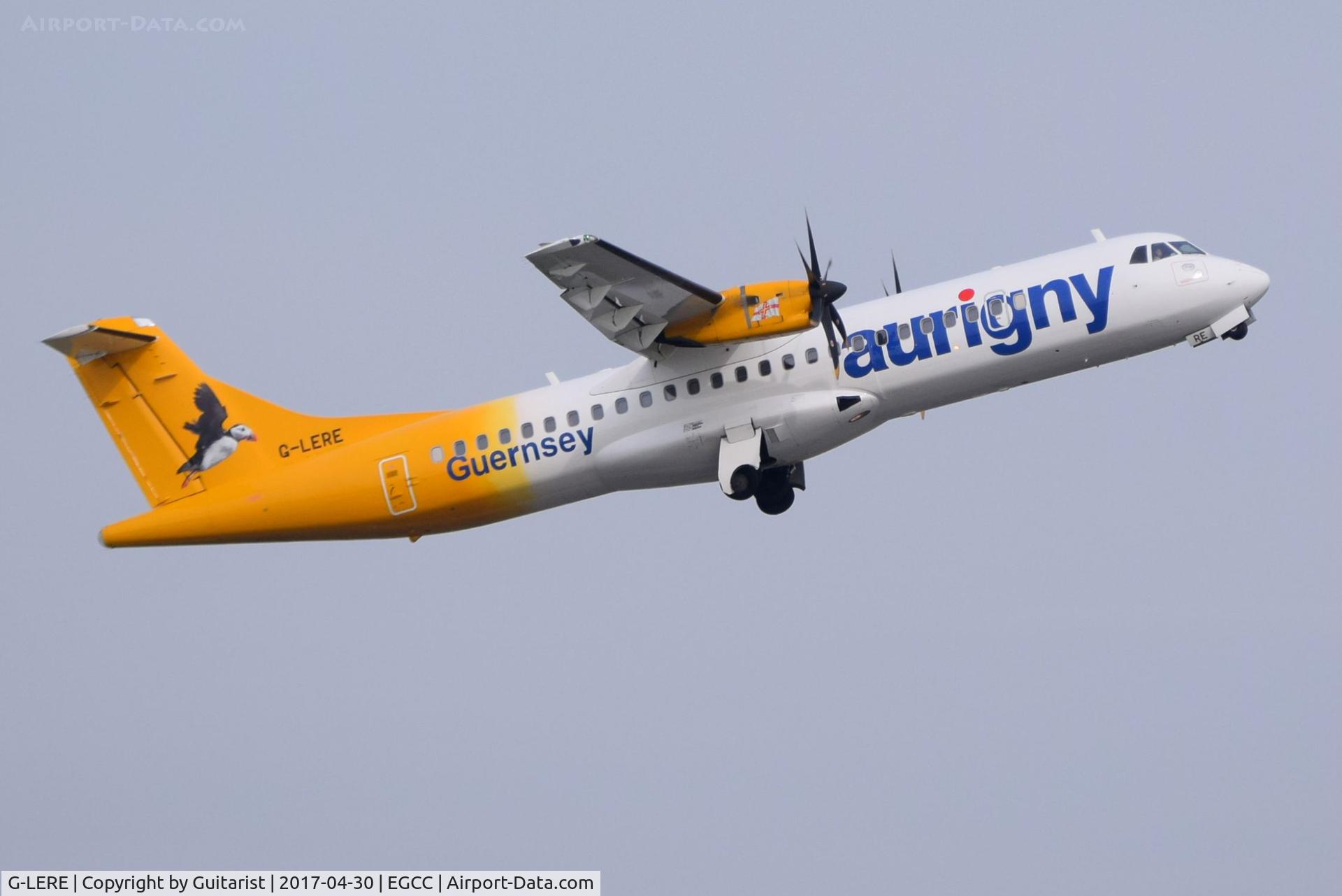 G-LERE, 2009 ATR 72-212A C/N 891, At Manchester