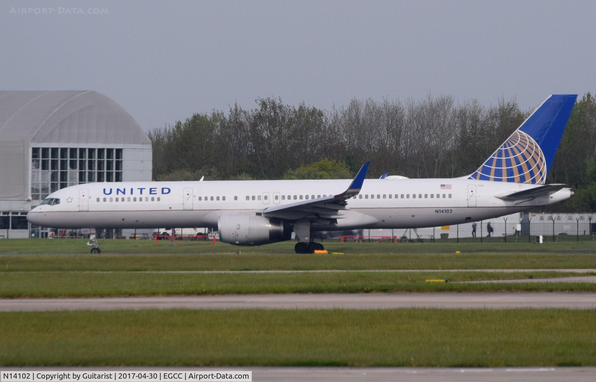 N14102, 1994 Boeing 757-224 C/N 27292, At Manchester