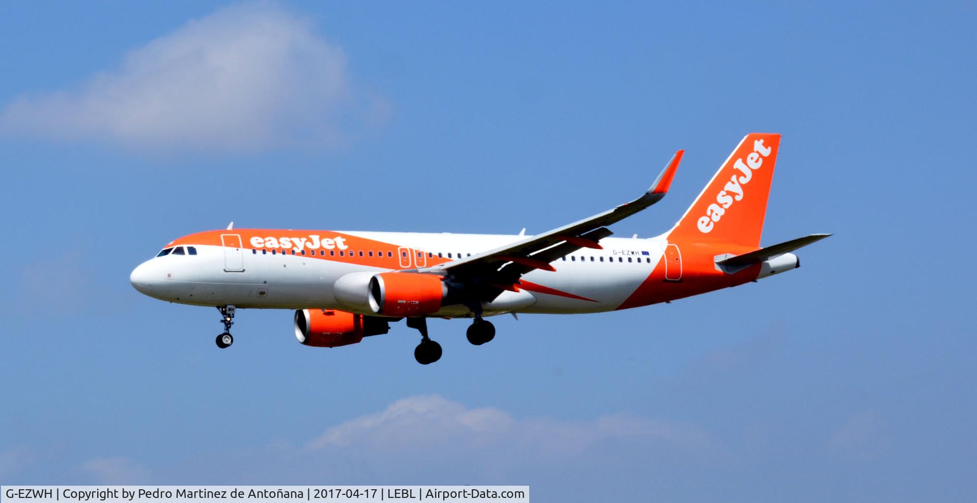 G-EZWH, 2013 Airbus A320-214 C/N 5542, El Prat  -  Barcelona  -  España