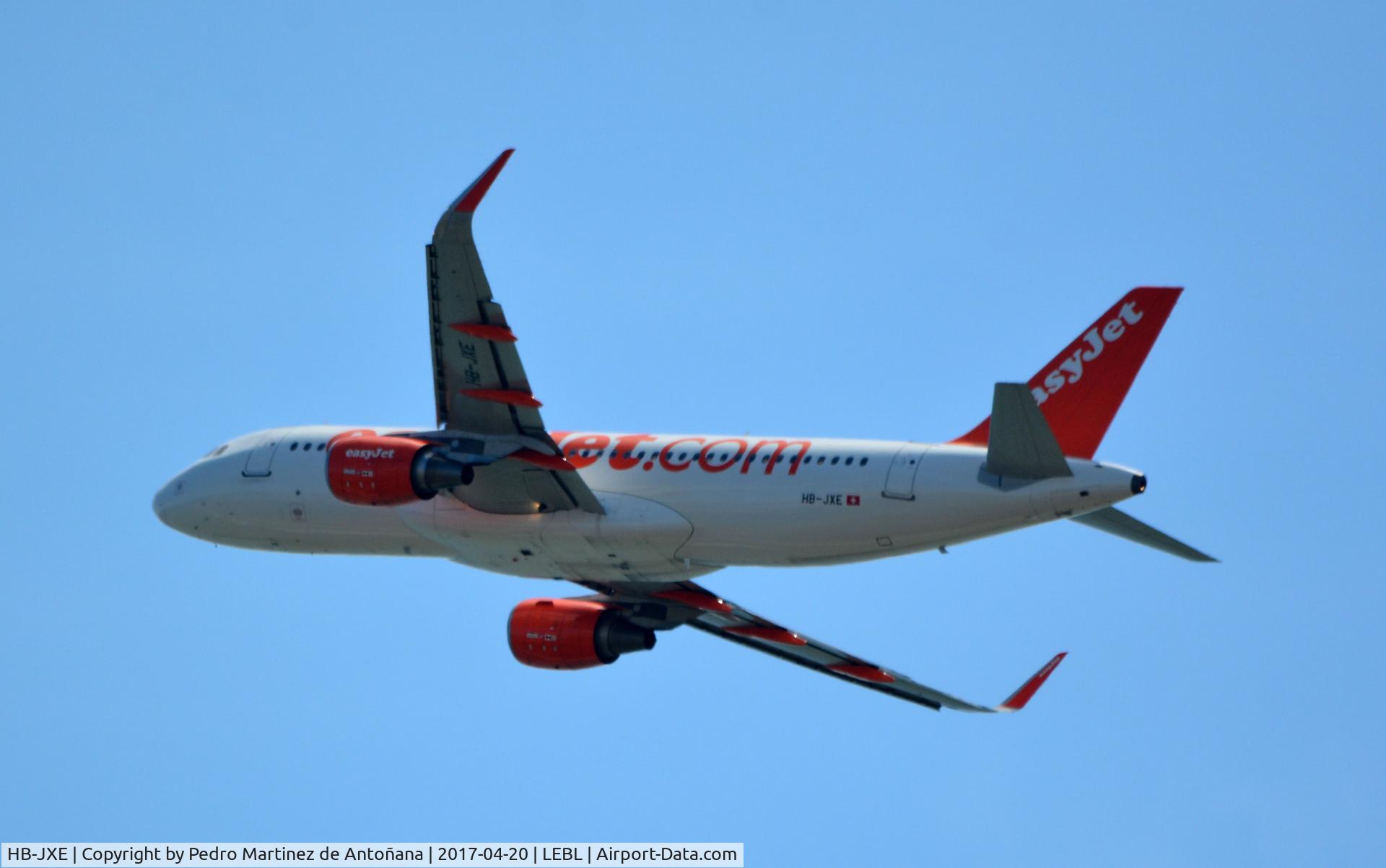 HB-JXE, 2013 Airbus A320-214 C/N 5785, El Prat  -  Barcelona  -  España