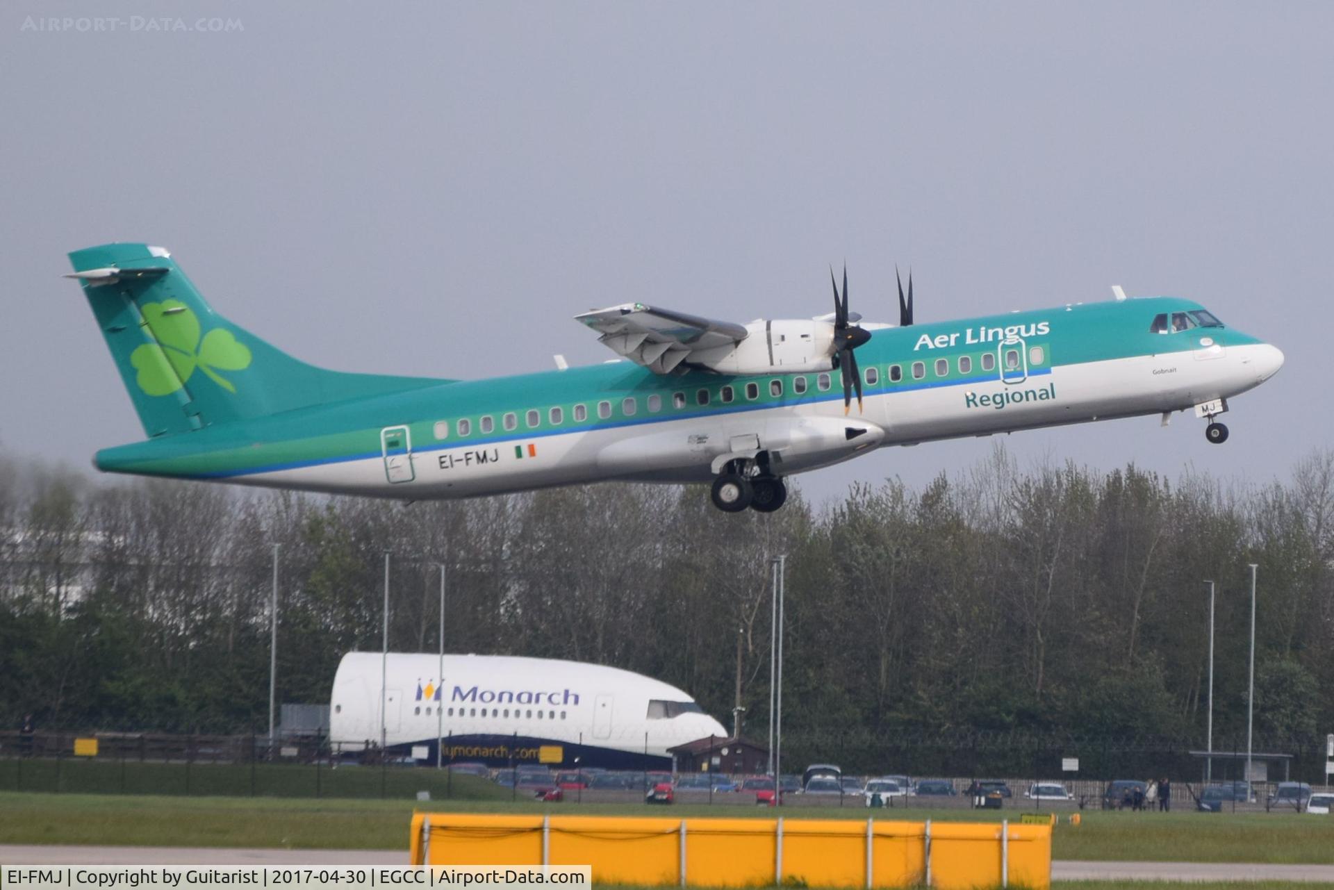 EI-FMJ, 2015 ATR 72-600 C/N 1295, At Manchester
