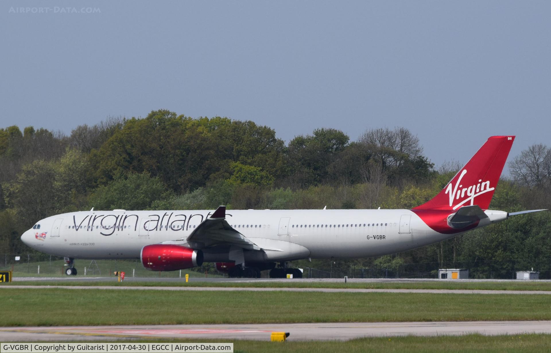 G-VGBR, 2012 Airbus A330-343X C/N 1329, At Manchester