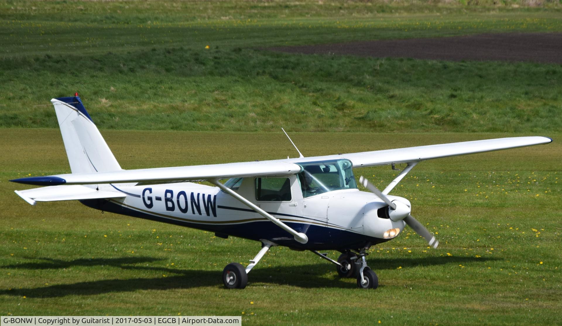 G-BONW, 1978 Cessna 152 C/N 152-80401, At City Airport Manchester
