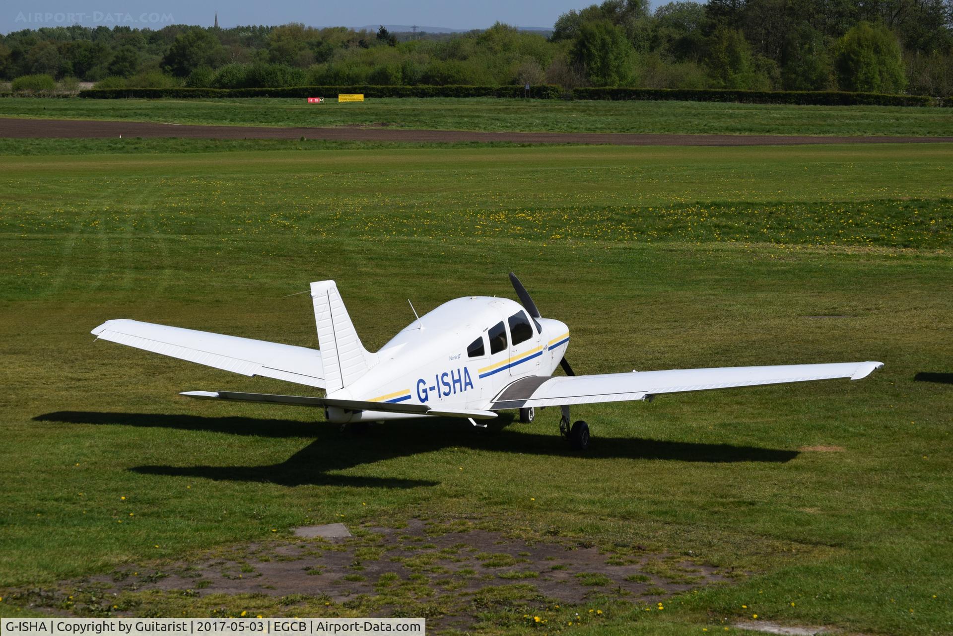 G-ISHA, 2004 Piper PA-28-161 Cherokee Warrior III C/N 2842211, At City Airport Manchester