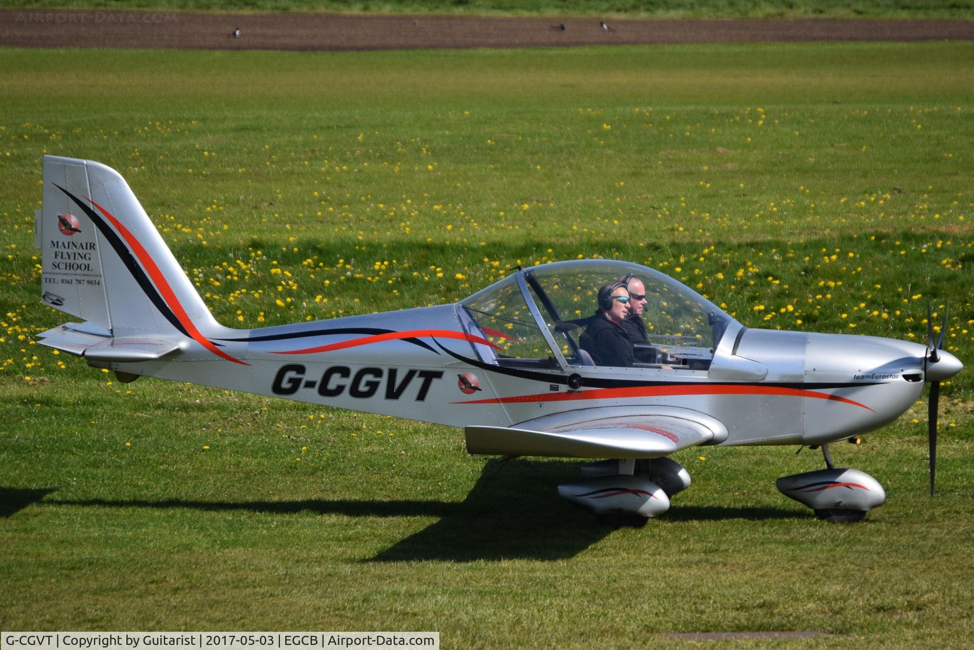 G-CGVT, 2011 Cosmik EV-97 TeamEurostar UK C/N 3402, At City Airport Manchester