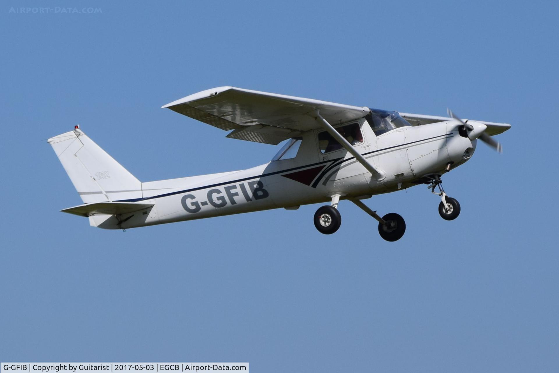 G-GFIB, 1979 Reims F152 C/N 1556, At City Airport Manchester