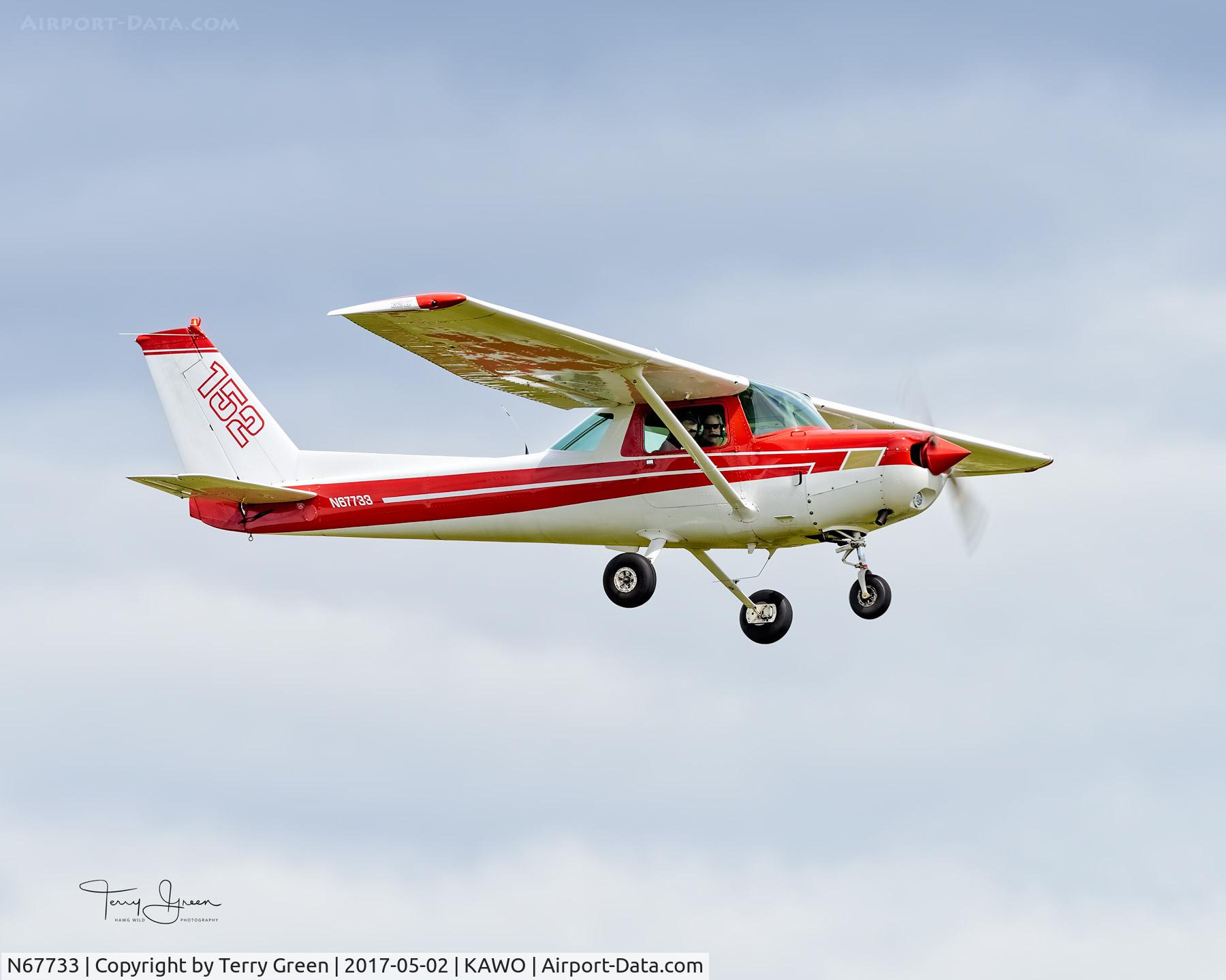 N67733, 1978 Cessna 152 C/N 15281986, KAWO