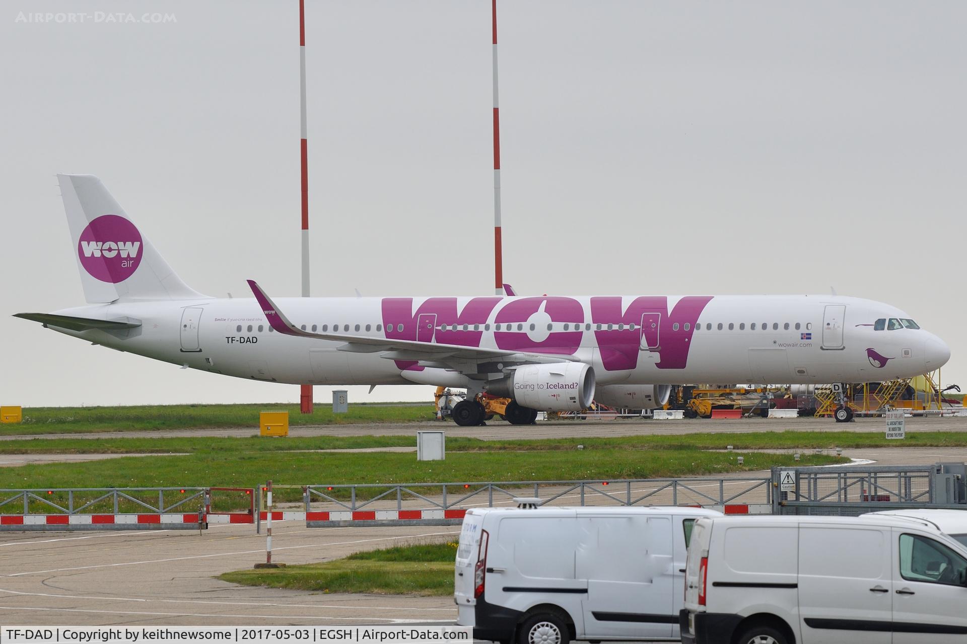 TF-DAD, 2014 Airbus A321-211 C/N 6232, Awaiting Paintwork.