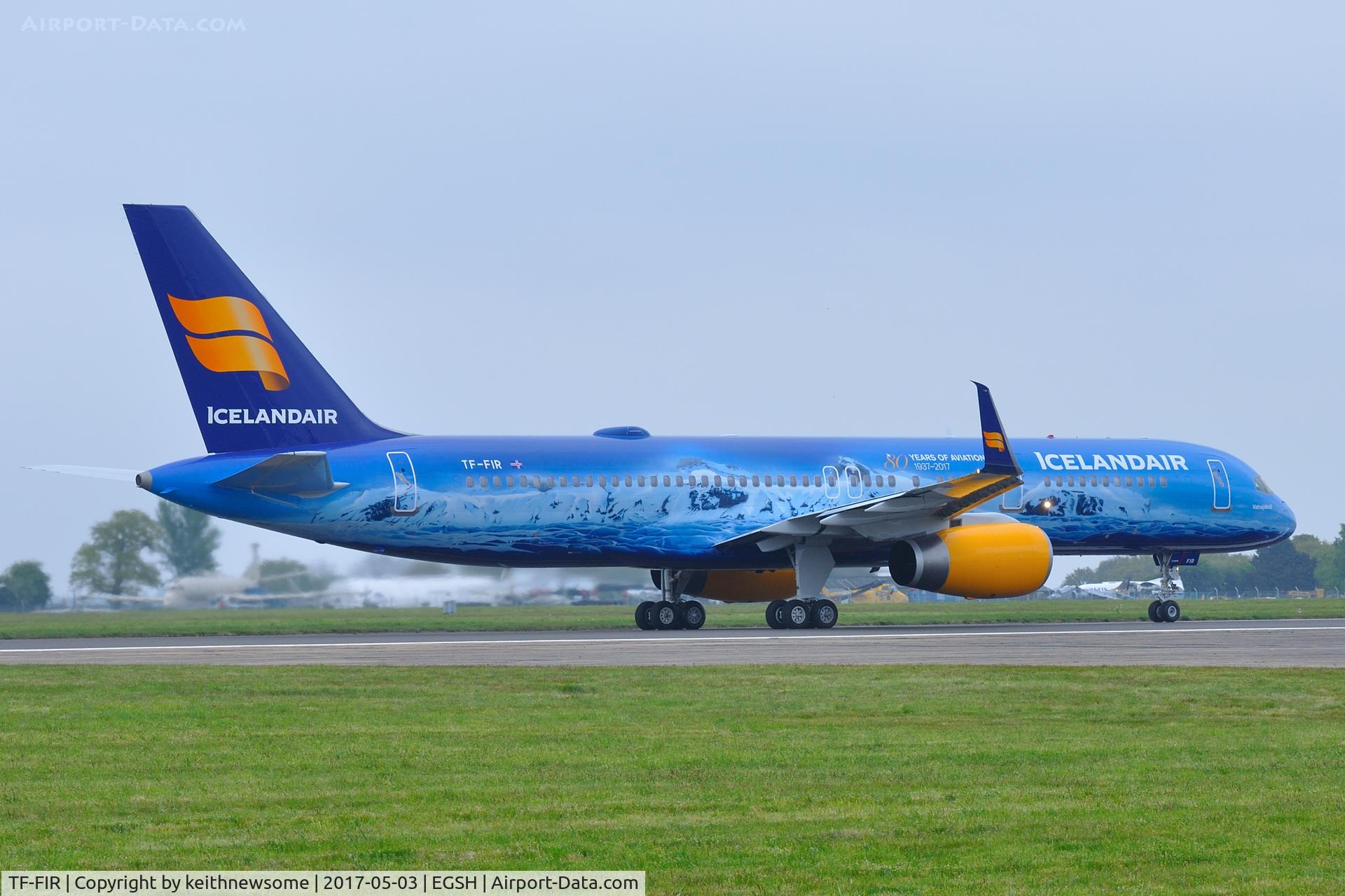 TF-FIR, 1994 Boeing 757-256 C/N 26242, Icelandair 80 Years of Aviation scheme.