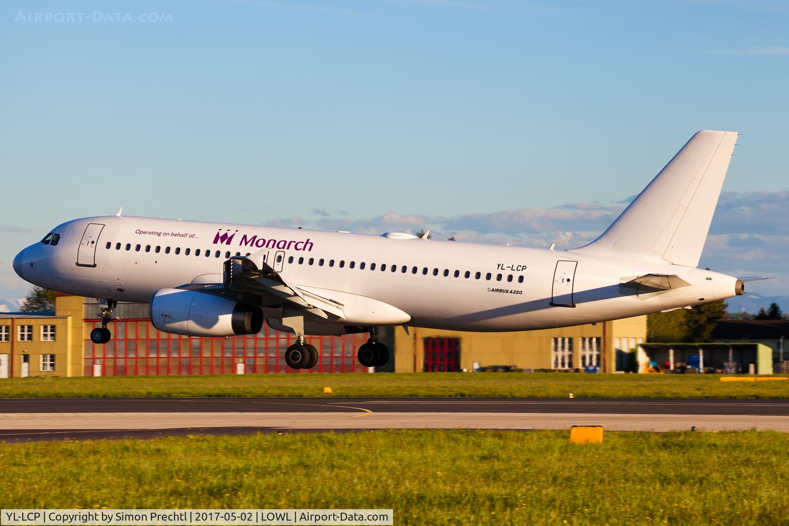YL-LCP, 2008 Airbus A320-232 C/N 1823, YL-LCP @ Linz Airport