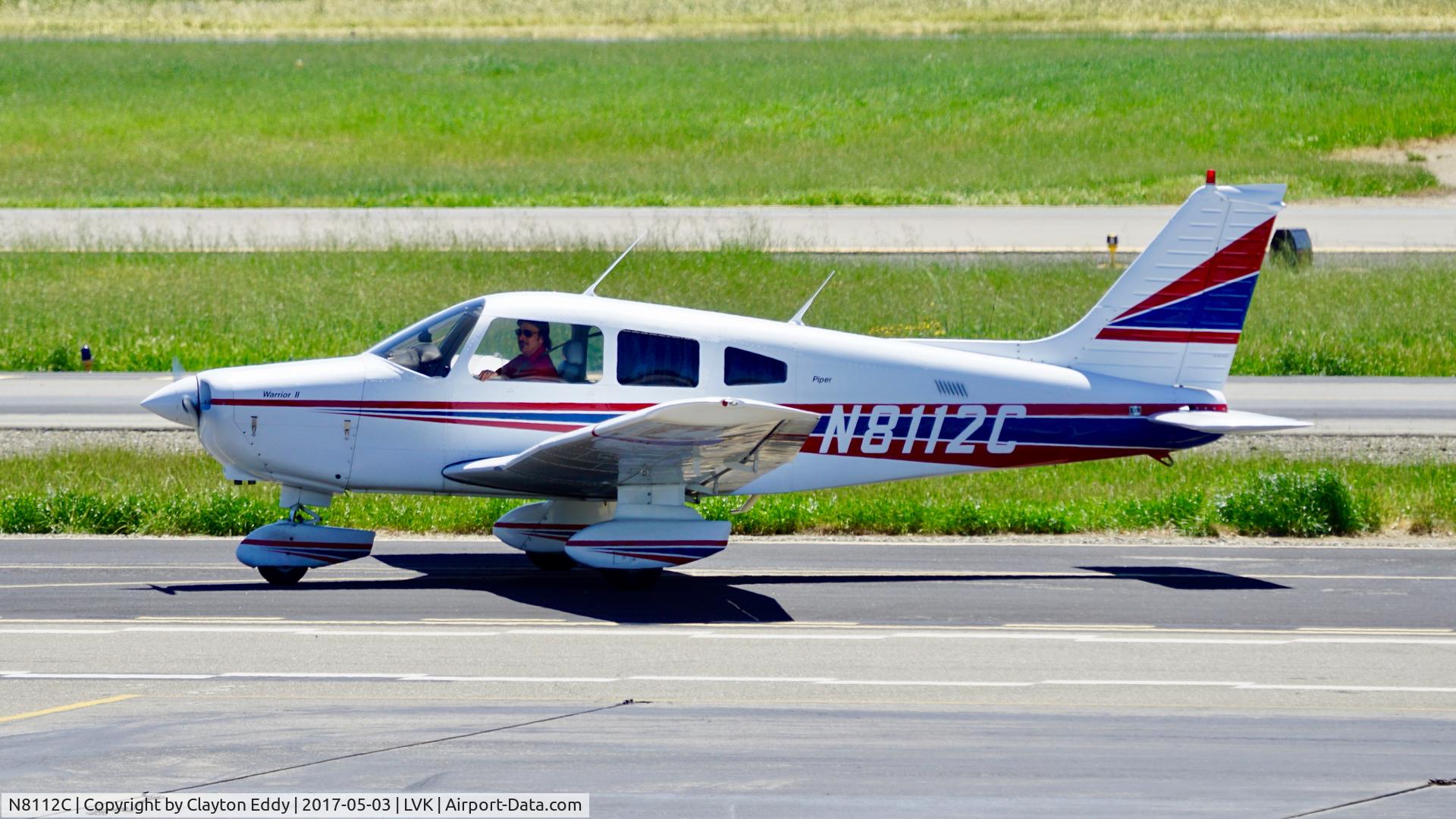 N8112C, Piper PA-28-161 C/N 28-8016114, Livermore Airport California 2017.
