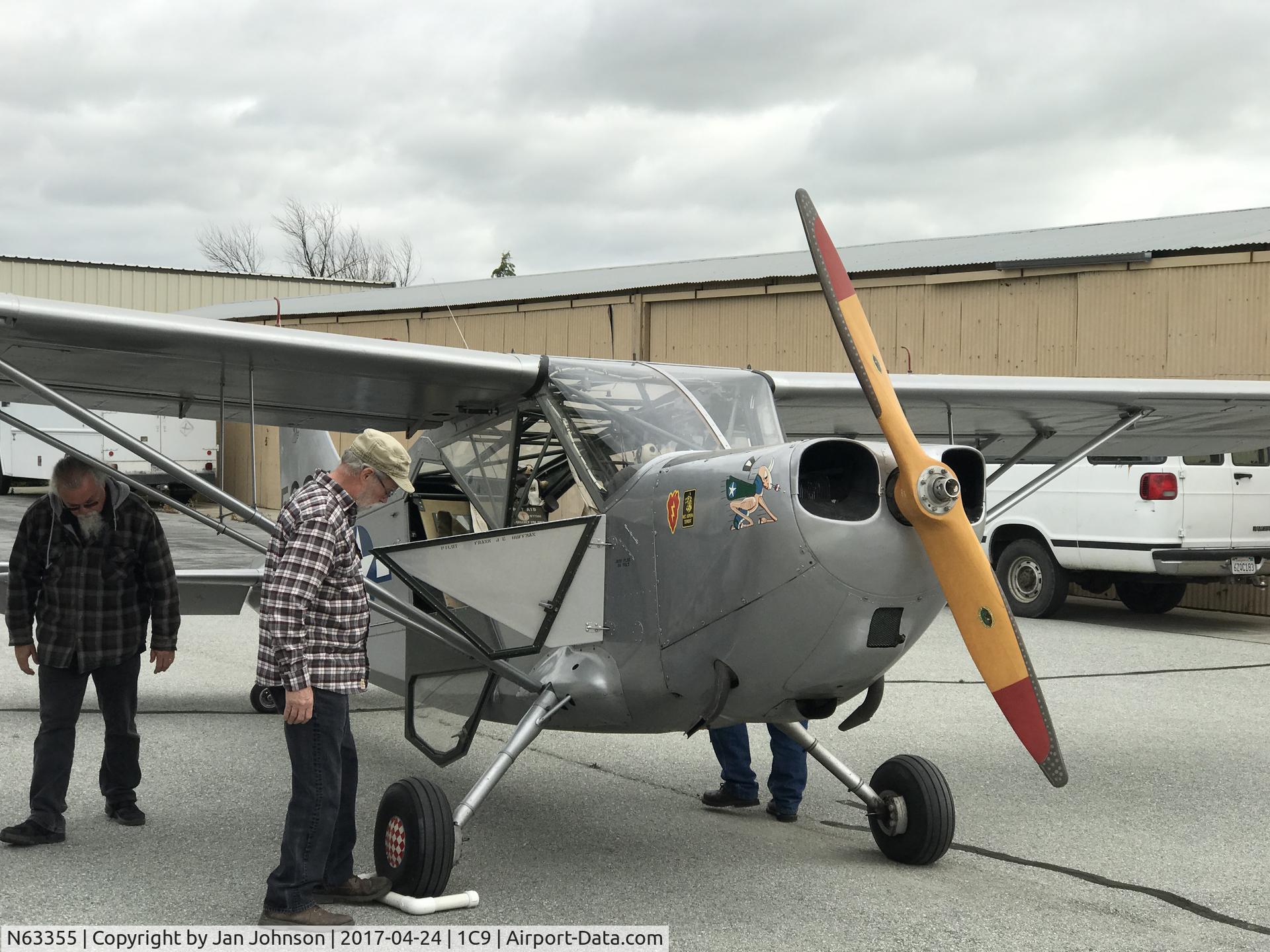 N63355, 1945 Stinson L-5G Sentinel C/N 4646, 1945 Stinson L-5/G