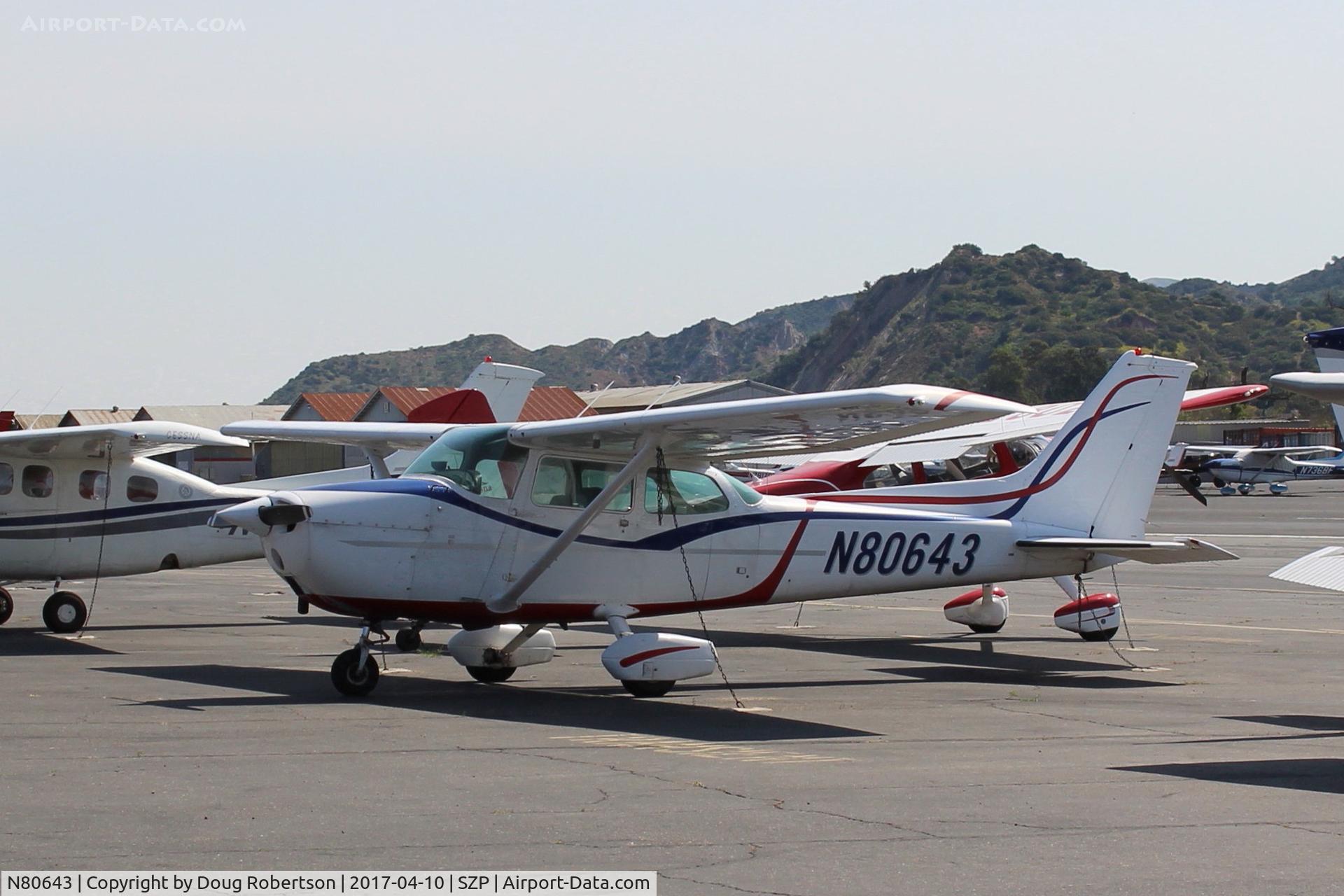 N80643, 1976 Cessna 172M C/N 17266687, 1976 Cessna 172M SKYHAWK, Lycoming O-320-E2D 150 Hp