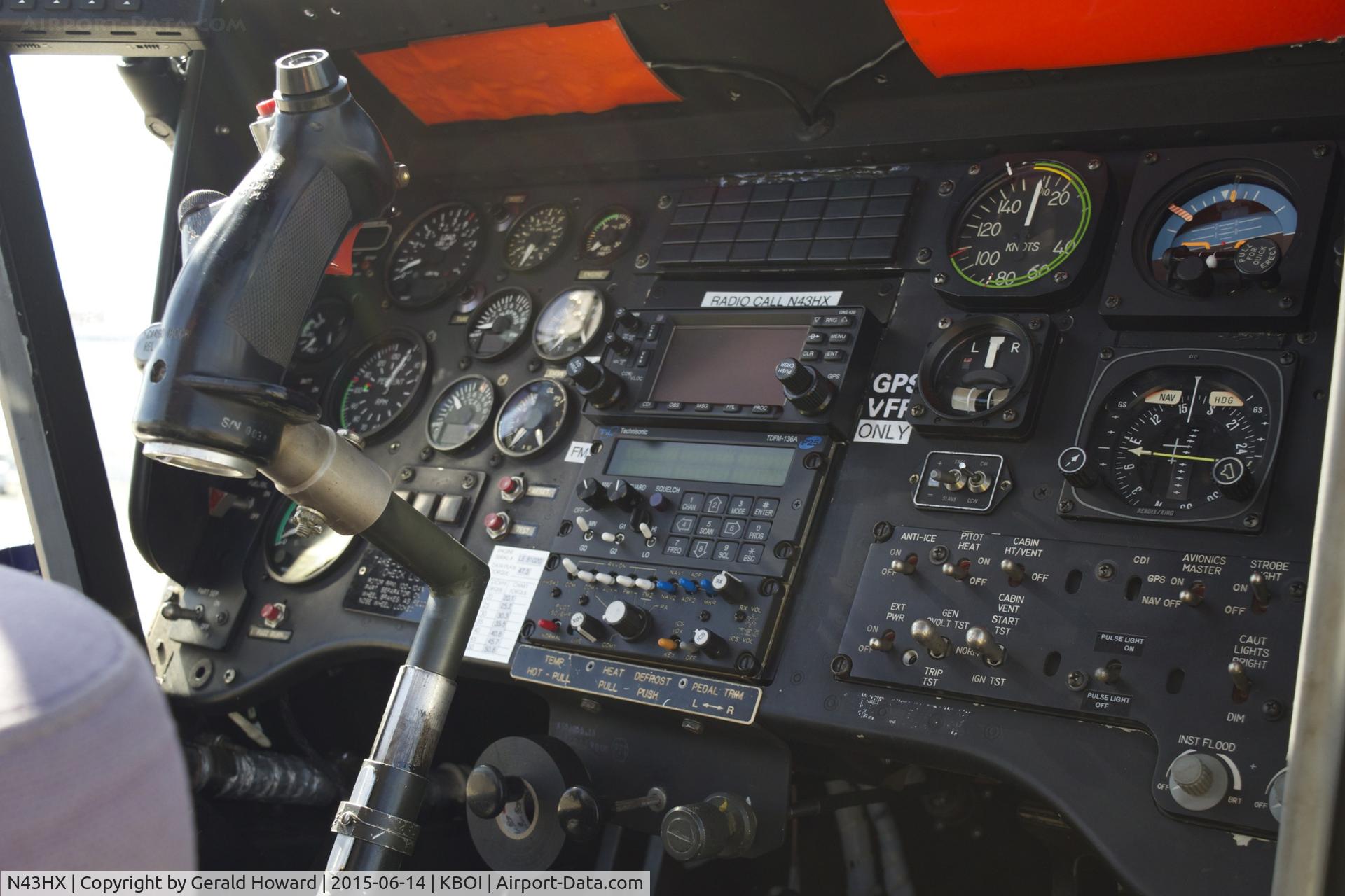 N43HX, 2001 Kaman K-1200 K-Max C/N A94-0029, Instrument Panel.