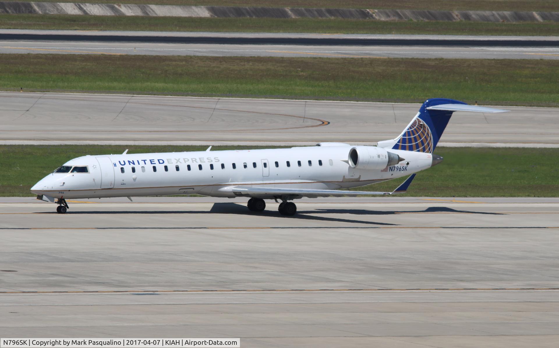 N796SK, Bombardier CRJ-702ER (CL-600-2C10) Regional Jet C/N 10300, CL-600-2C10