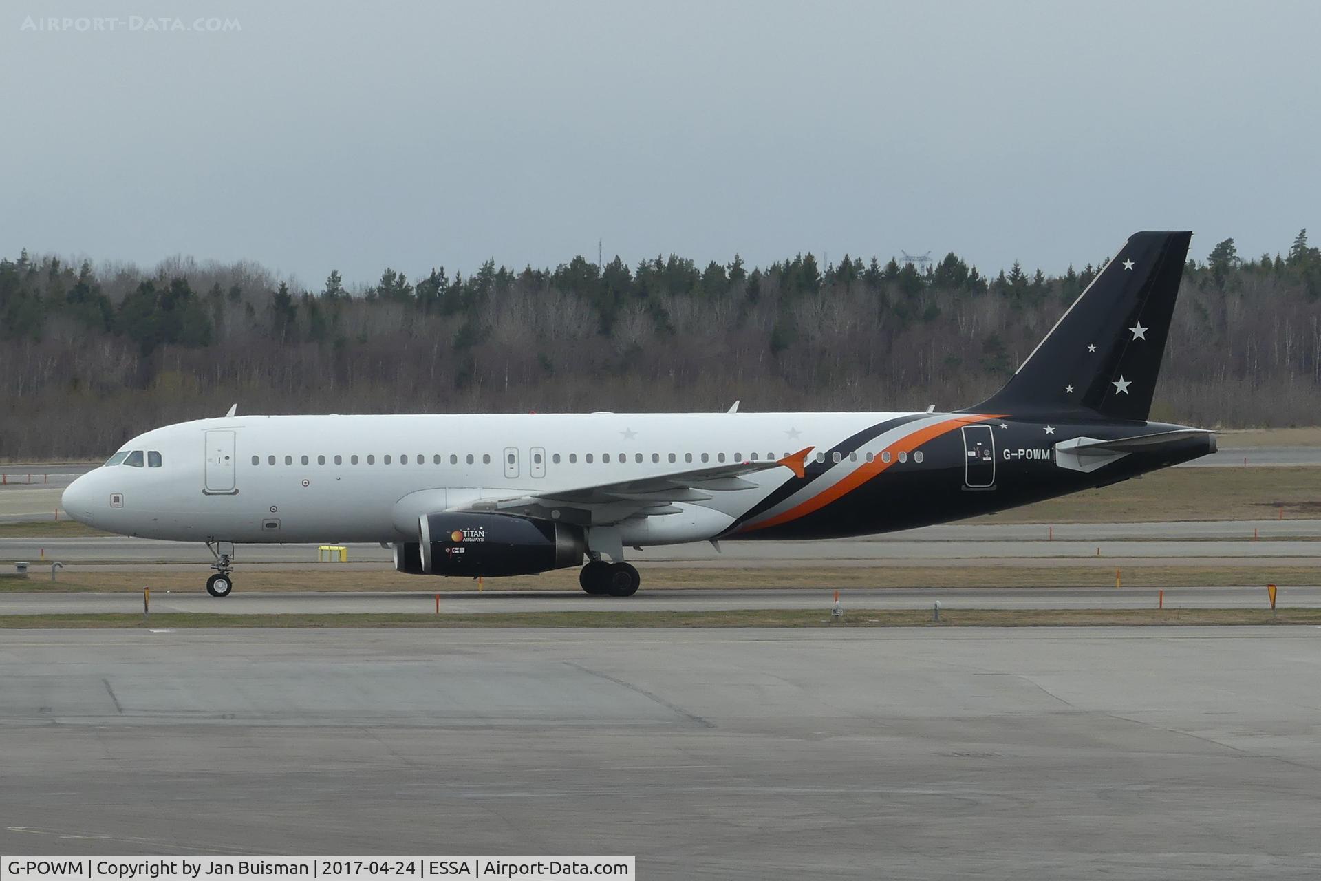 G-POWM, 2005 Airbus A320-232 C/N 2564, Titan Airways
