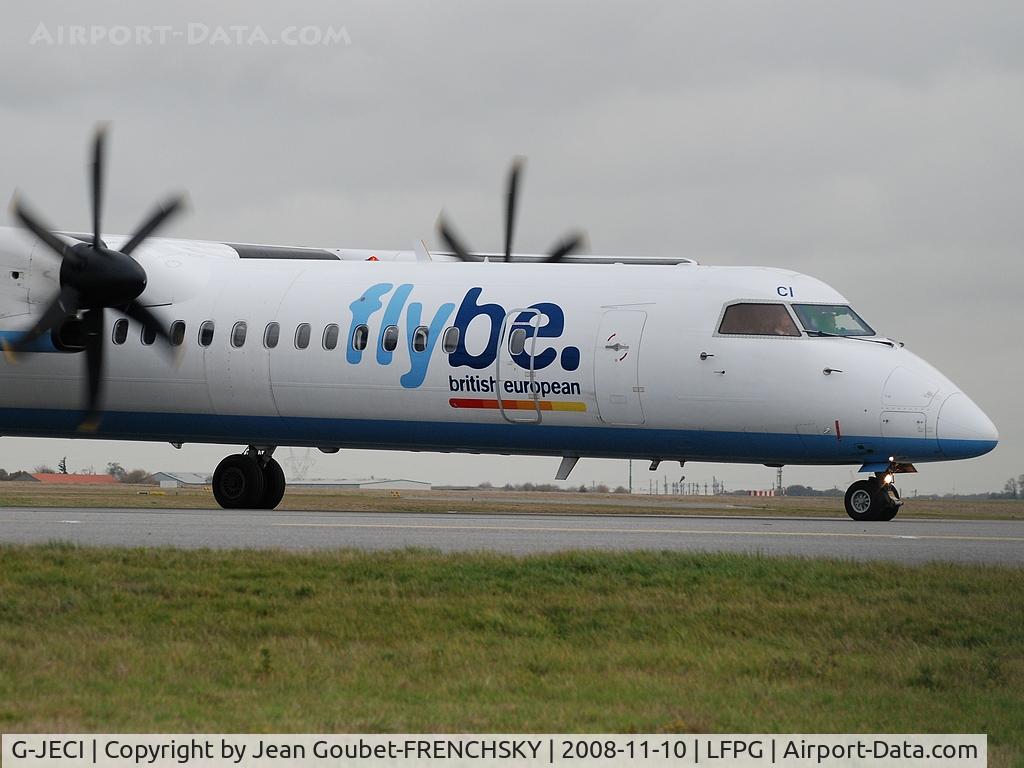 G-JECI, 2005 De Havilland Canada DHC-8-402Q Dash 8 C/N 4105, Flybe et CDG T1