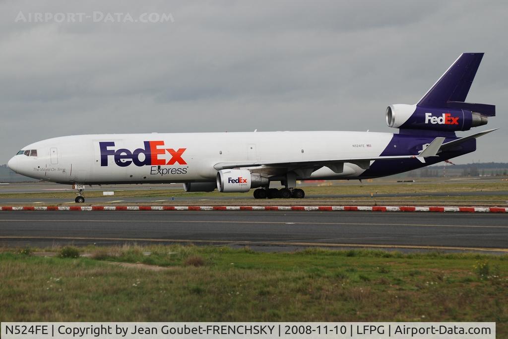 N524FE, 1993 McDonnell Douglas MD-11F C/N 48480, 