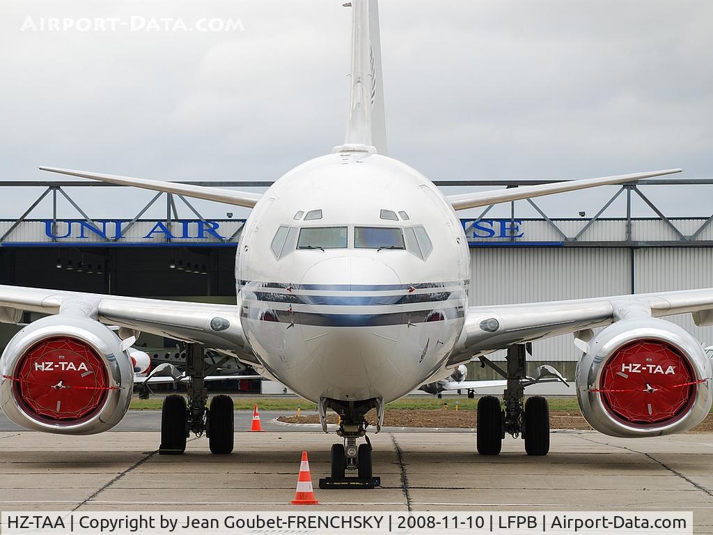 HZ-TAA, Boeing 737-7P3 BBJ C/N 29188/217, Jet Aviation Business Jets AG at Paris Le Bourget