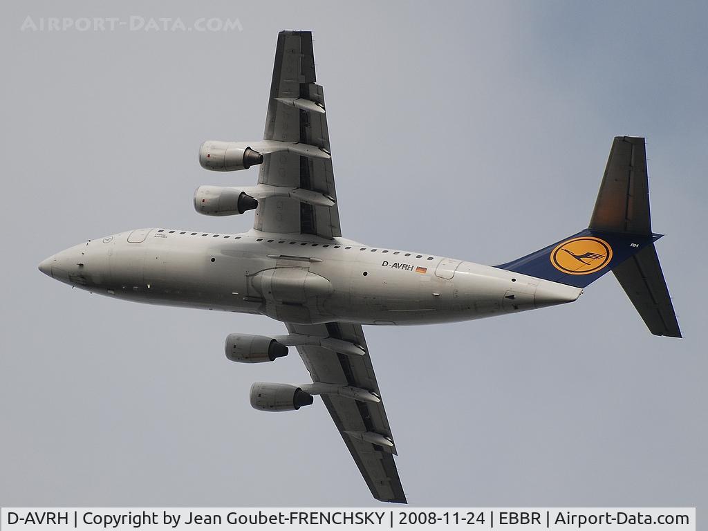 D-AVRH, 1995 British Aerospace Avro 146-RJ85 C/N E.2268, Lufthansa Cityline take off