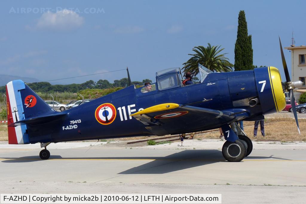 F-AZHD, North American NA-68 C/N SA-30, Taxiing
