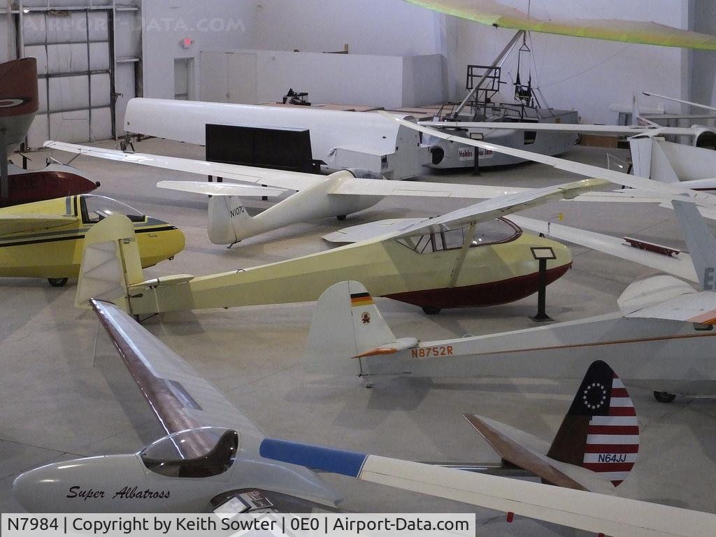 N7984, 1960 Schleicher Ka-4 Rhonlerche II C/N 93/58, In the gliding museum