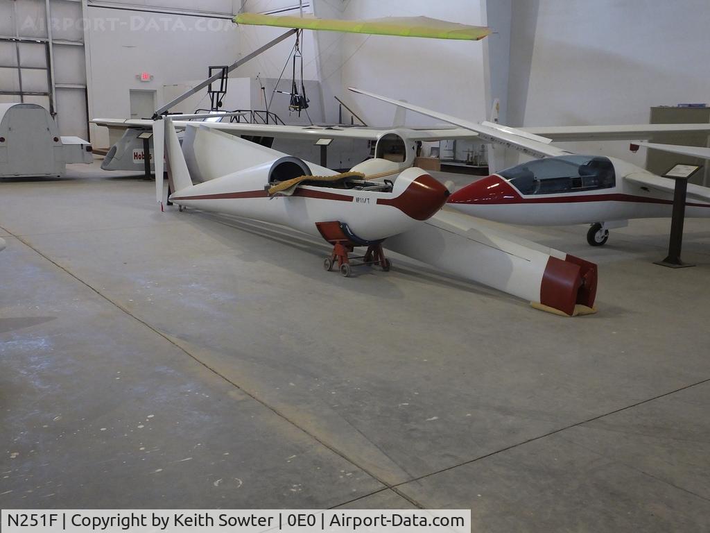 N251F, 1967 Schreder HP-11A C/N 45, In the gliding museum