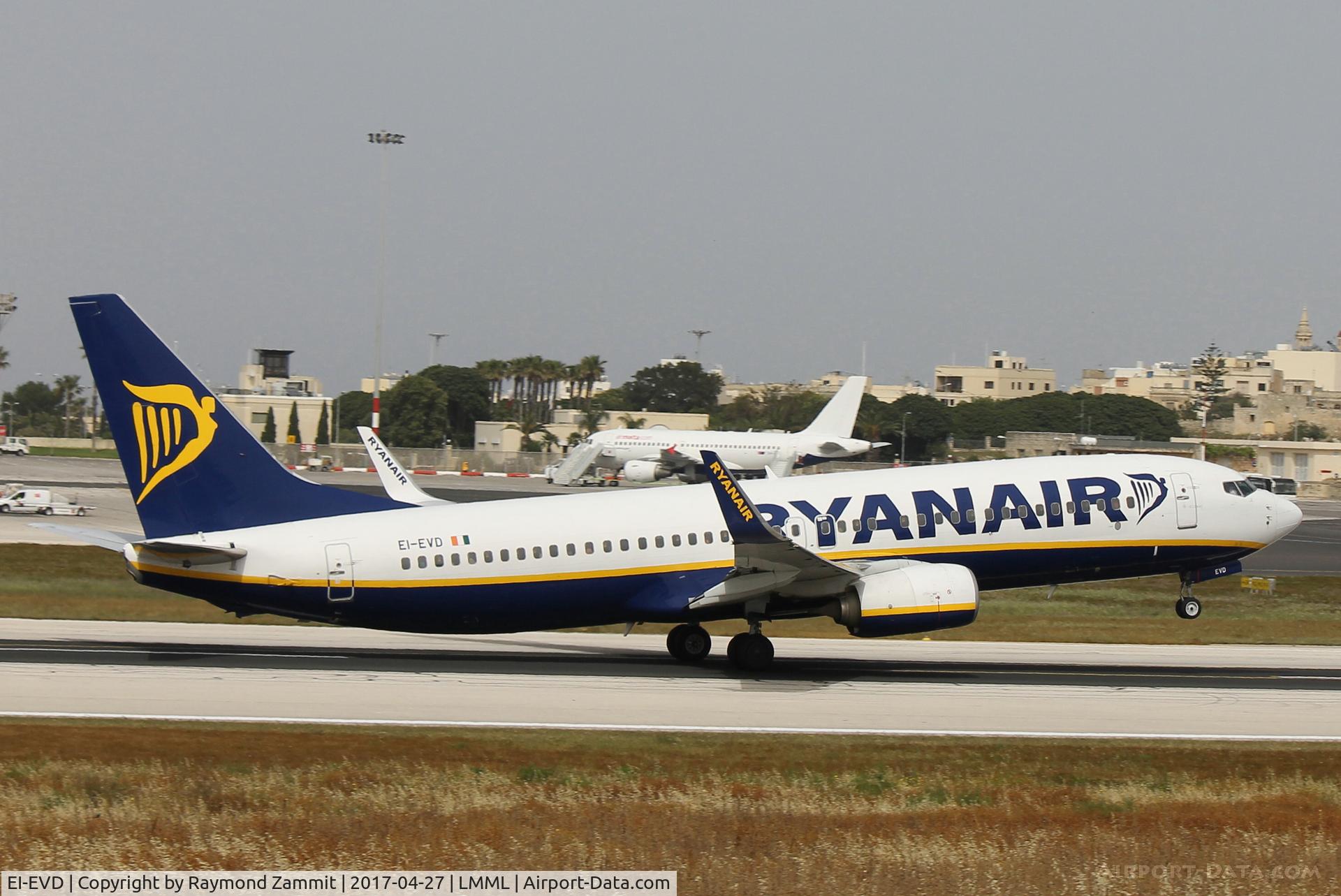 EI-EVD, 2012 Boeing 737-8AS C/N 40287, B737-800 EI-EVD Ryanair