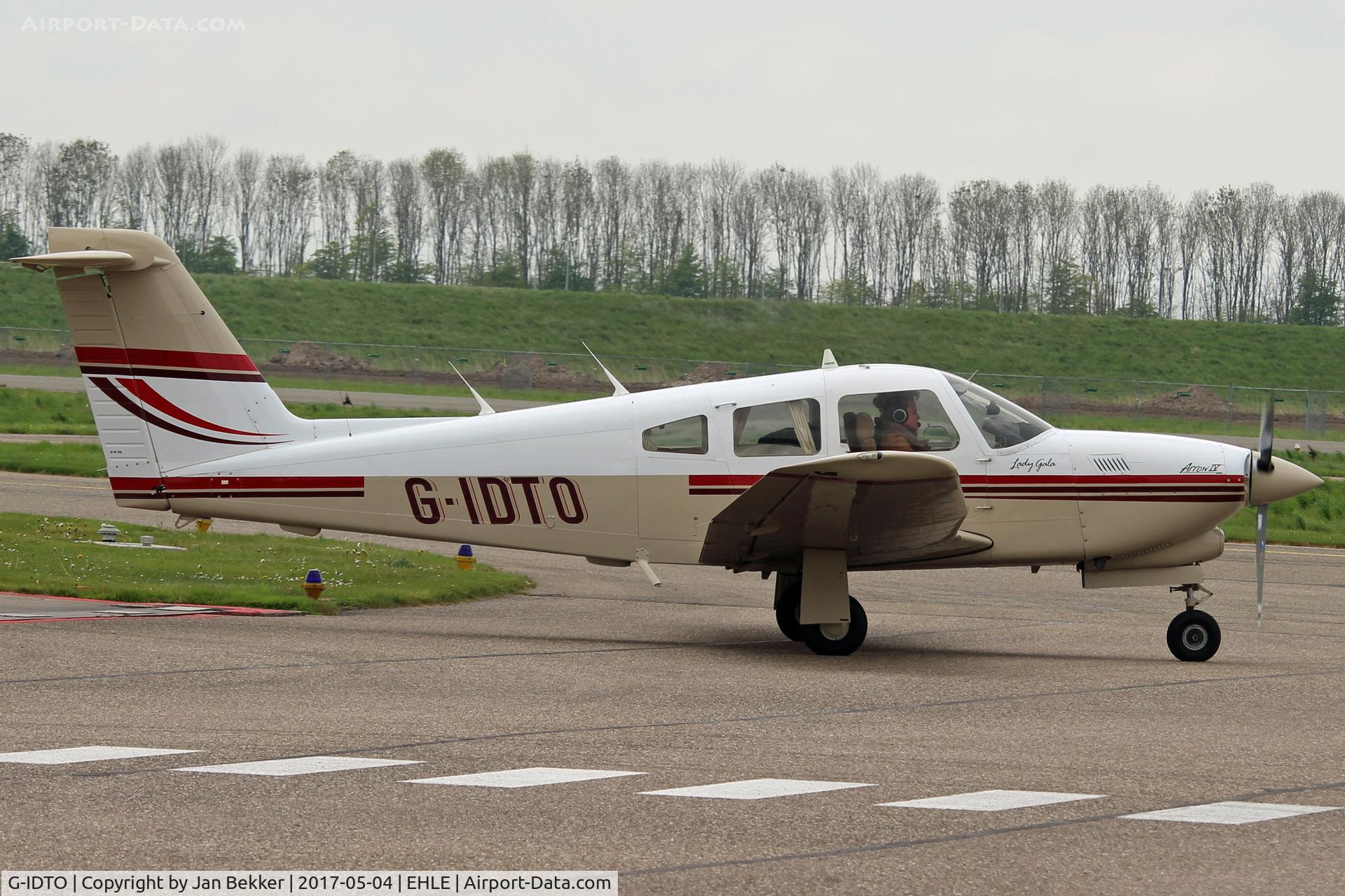 G-IDTO, 1984 Piper PA-28RT-201T Arrow IV C/N 28R-8331051, Lelystad Airport