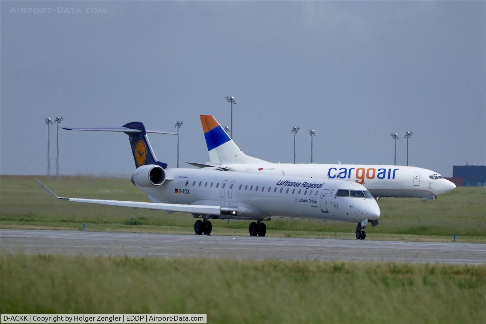 D-ACKK, 2006 Bombardier CRJ-900LR (CL-600-2D24) C/N 15094, On taxi to holding point 08L, expecting departure to MUC...