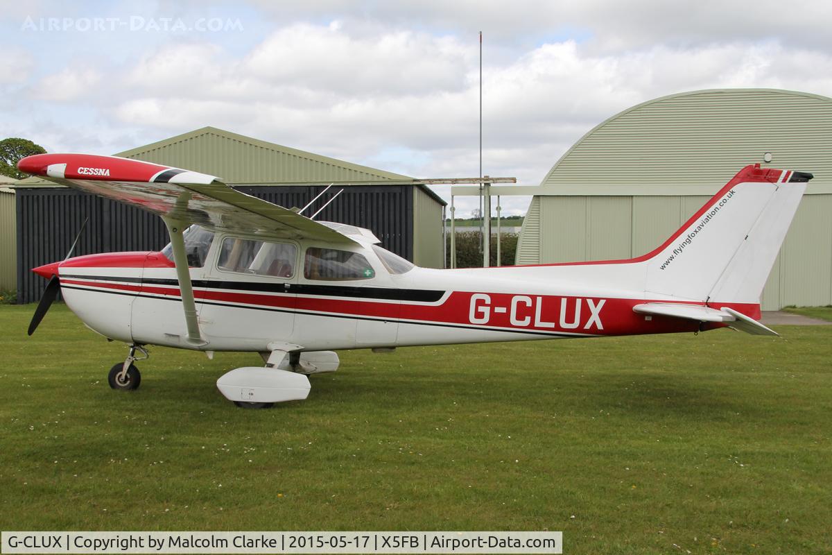 G-CLUX, 1980 Reims F172N Skyhawk C/N 1996, Reims F172N Skyhawk at Fishburn Airfield UK. May 17th 2015