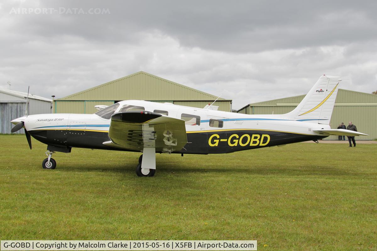 G-GOBD, 2001 Piper PA-32R-301 Saratoga II HP C/N 3246193, Piper PA-32R-301 Saratoga II HP G-GOBD Fis May 16 2015x1