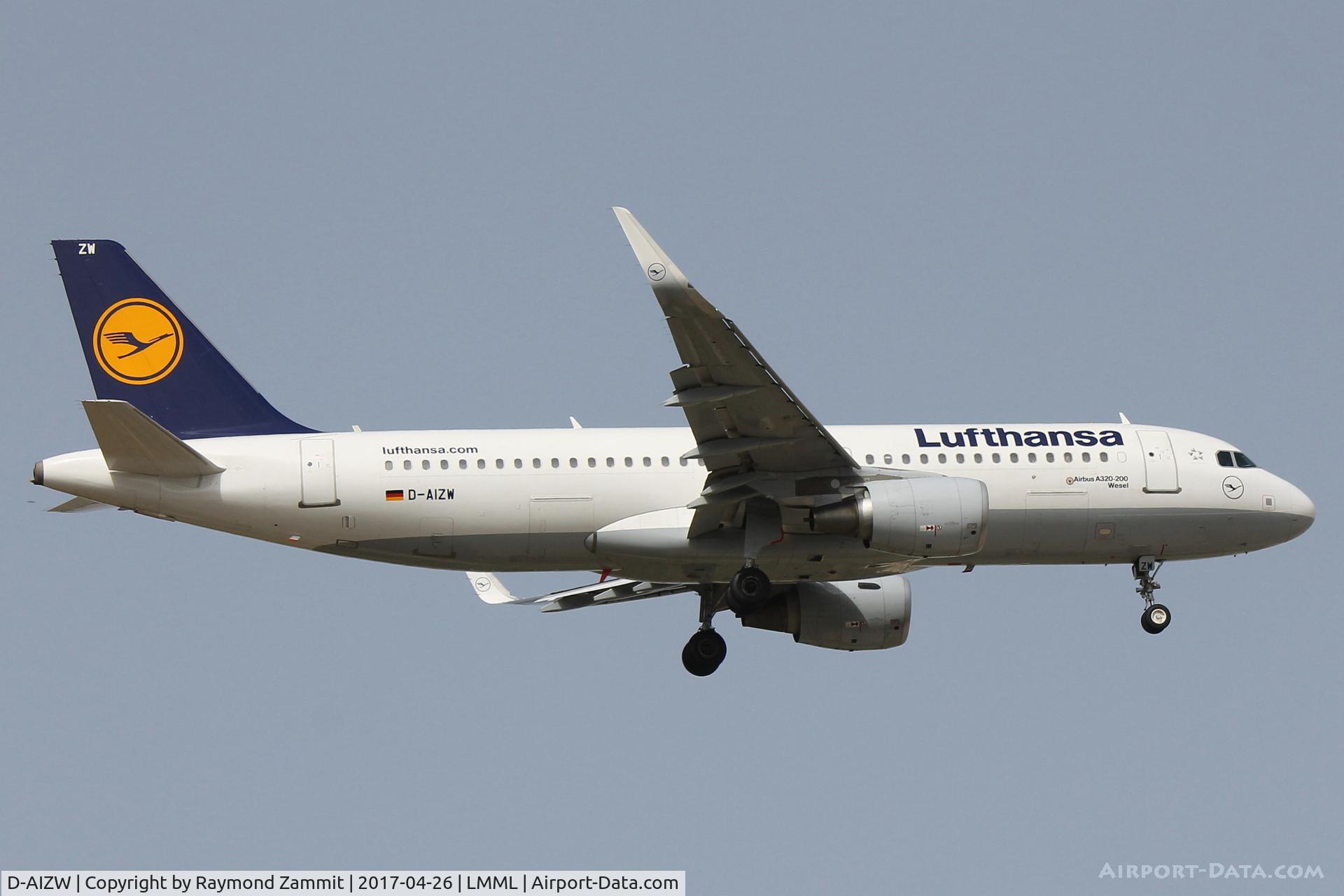 D-AIZW, 2013 Airbus A320-214 C/N 5694, A320 D-AIZW Lufthansa