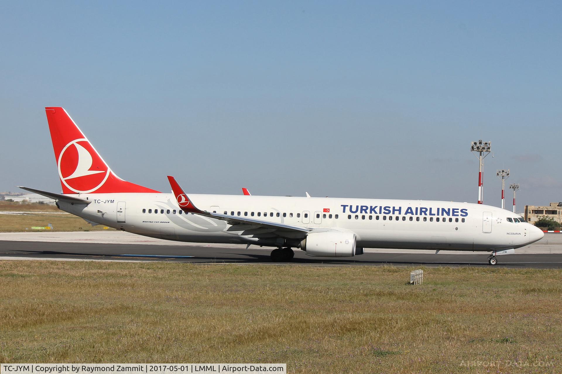 TC-JYM, 2015 Boeing 737-9F2/ER C/N 42011, B737-900 TC-JYM Turkish Airlines
