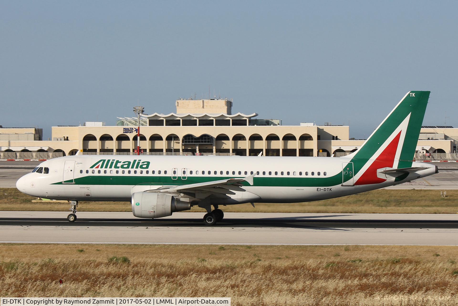 EI-DTK, 2009 Airbus A320-216 C/N 4075, A320 EI-DTK Alitalia