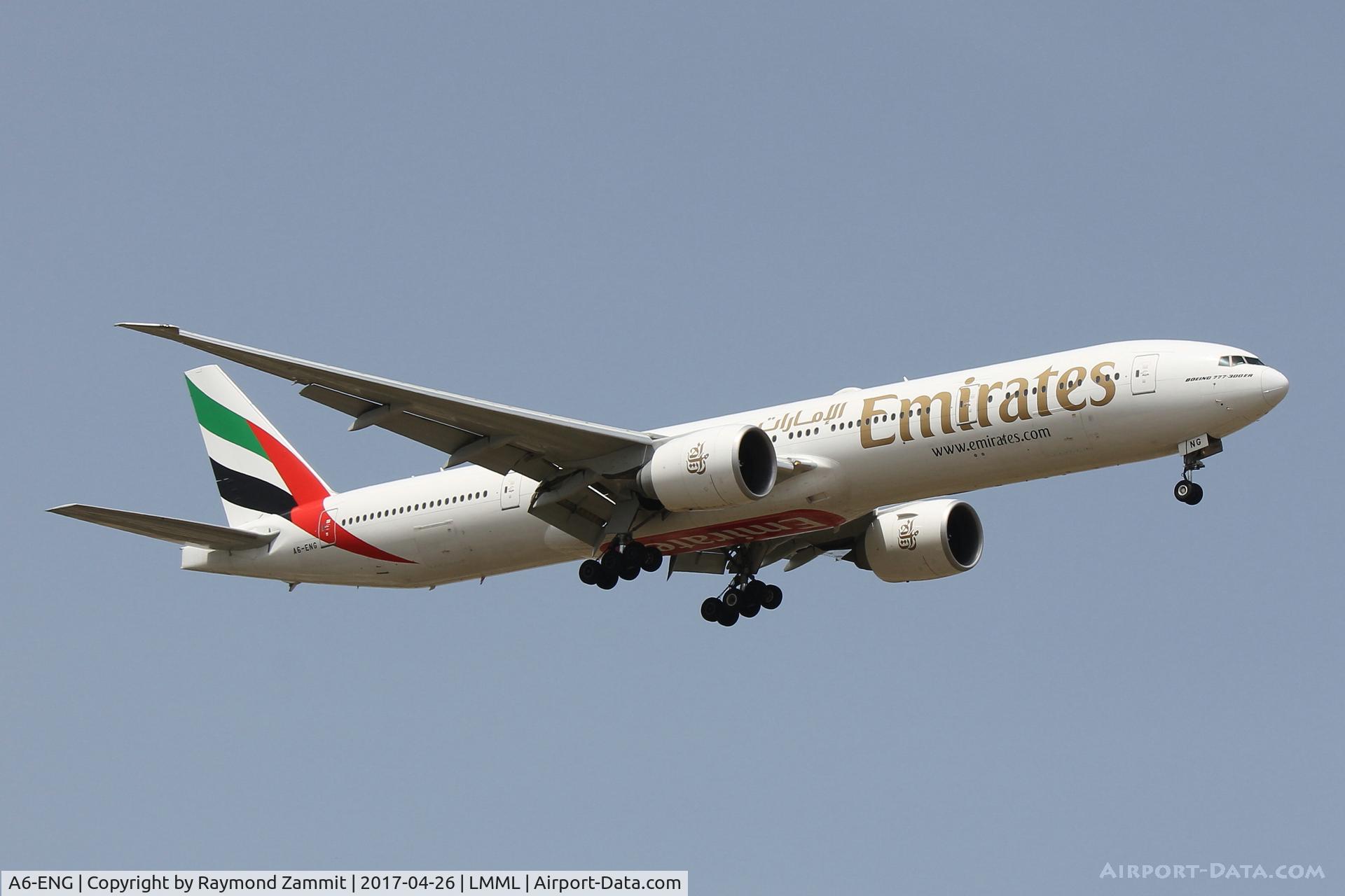 A6-ENG, 2012 Boeing 777-31H/ER C/N 35604, B777 A6-ENG Emirates Airlines