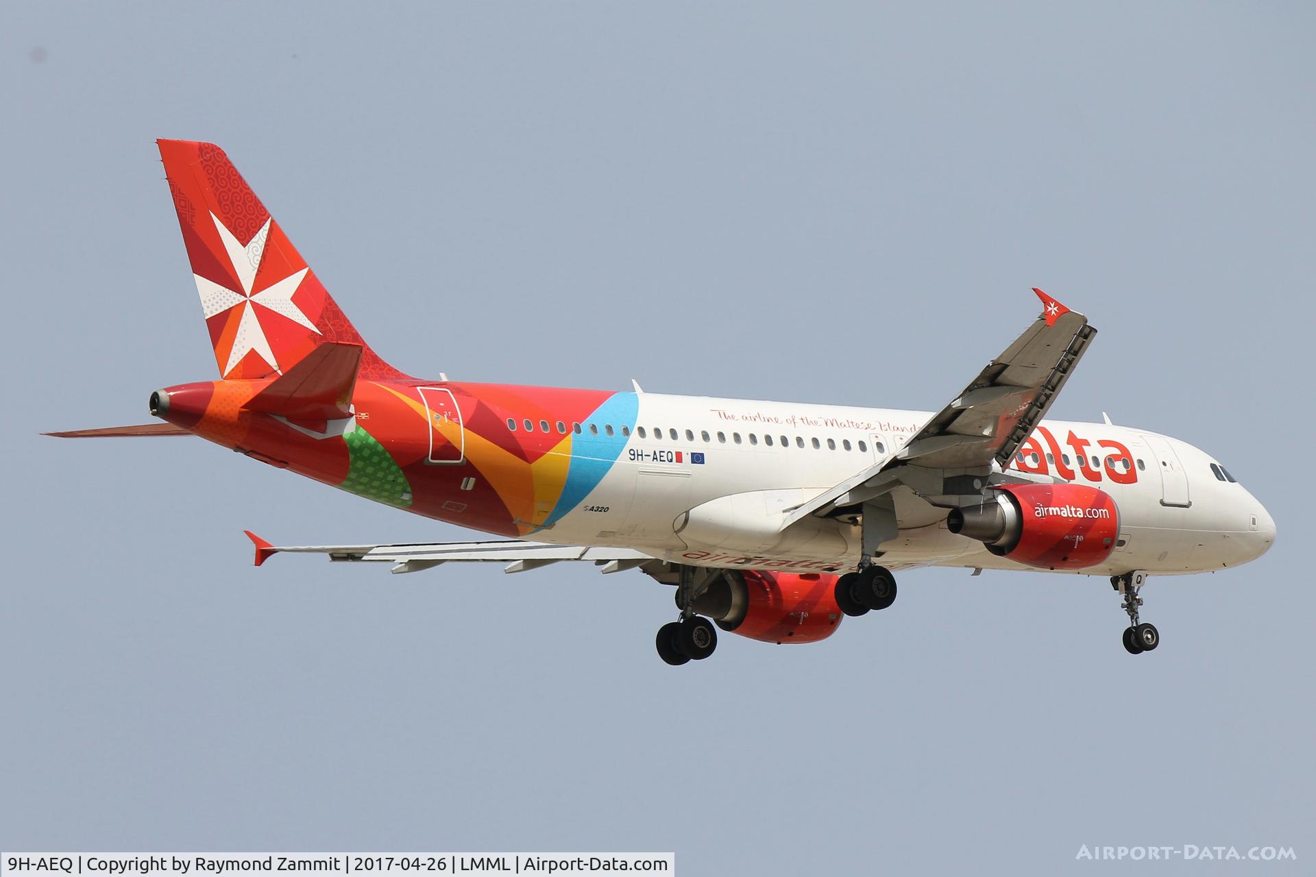 9H-AEQ, 2007 Airbus A320-214 C/N 3068, A320 9H-AEQ Air Malta
