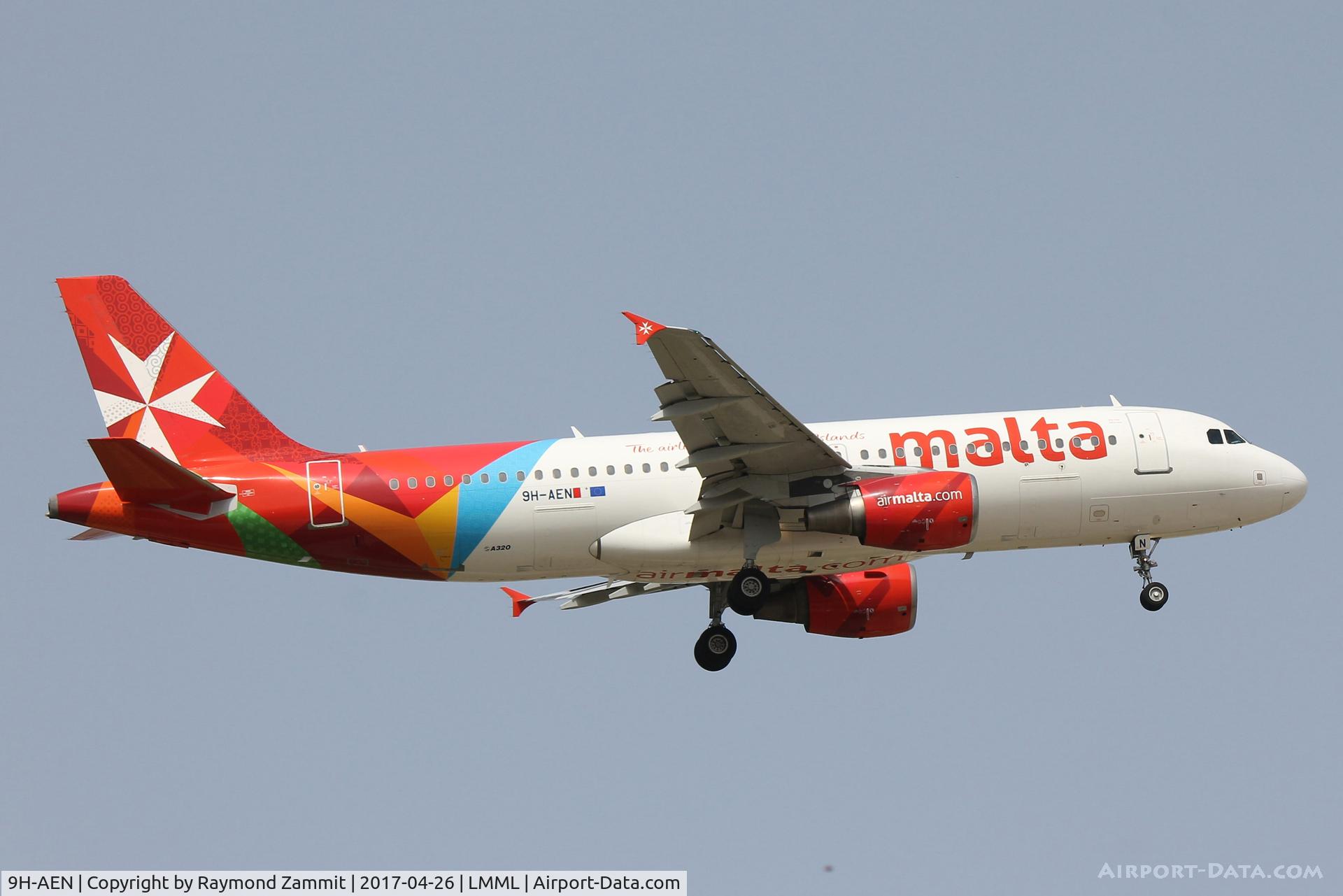 9H-AEN, 2005 Airbus A320-214 C/N 2665, A320 9H-AEN Air Malta