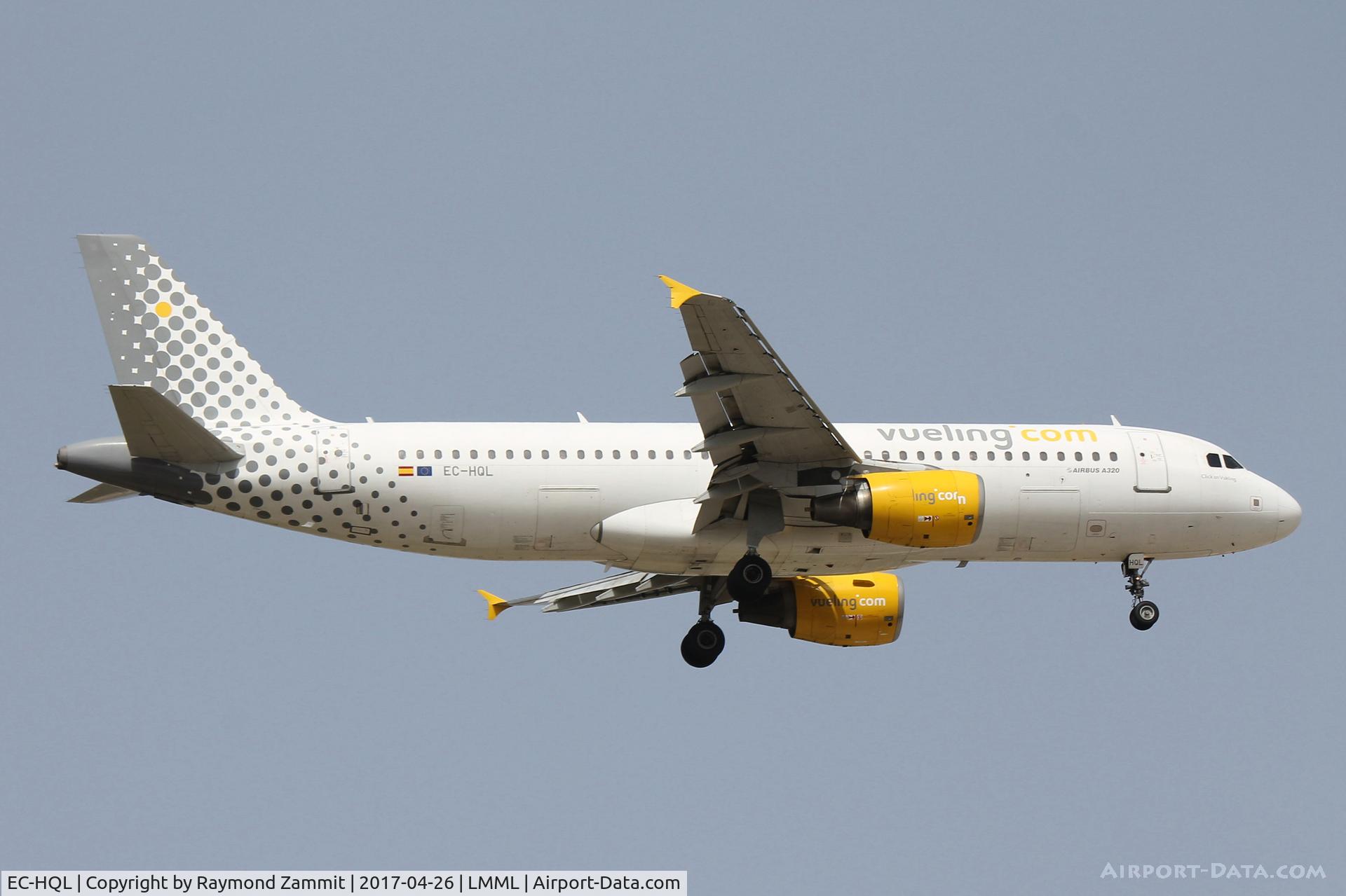 EC-HQL, 2001 Airbus A320-214 C/N 1461, A320 EC-HQL Vueling