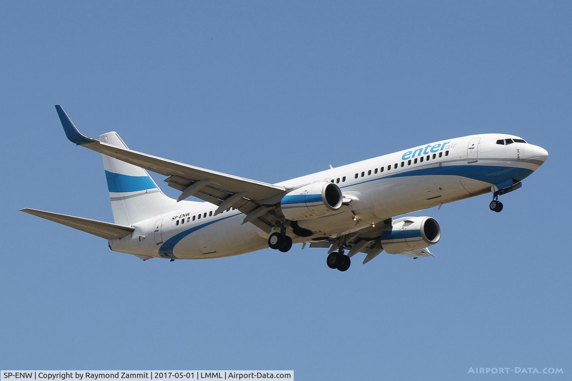 SP-ENW, 1999 Boeing 737-86J C/N 28073, B737-800 SP-ENW Enter Air