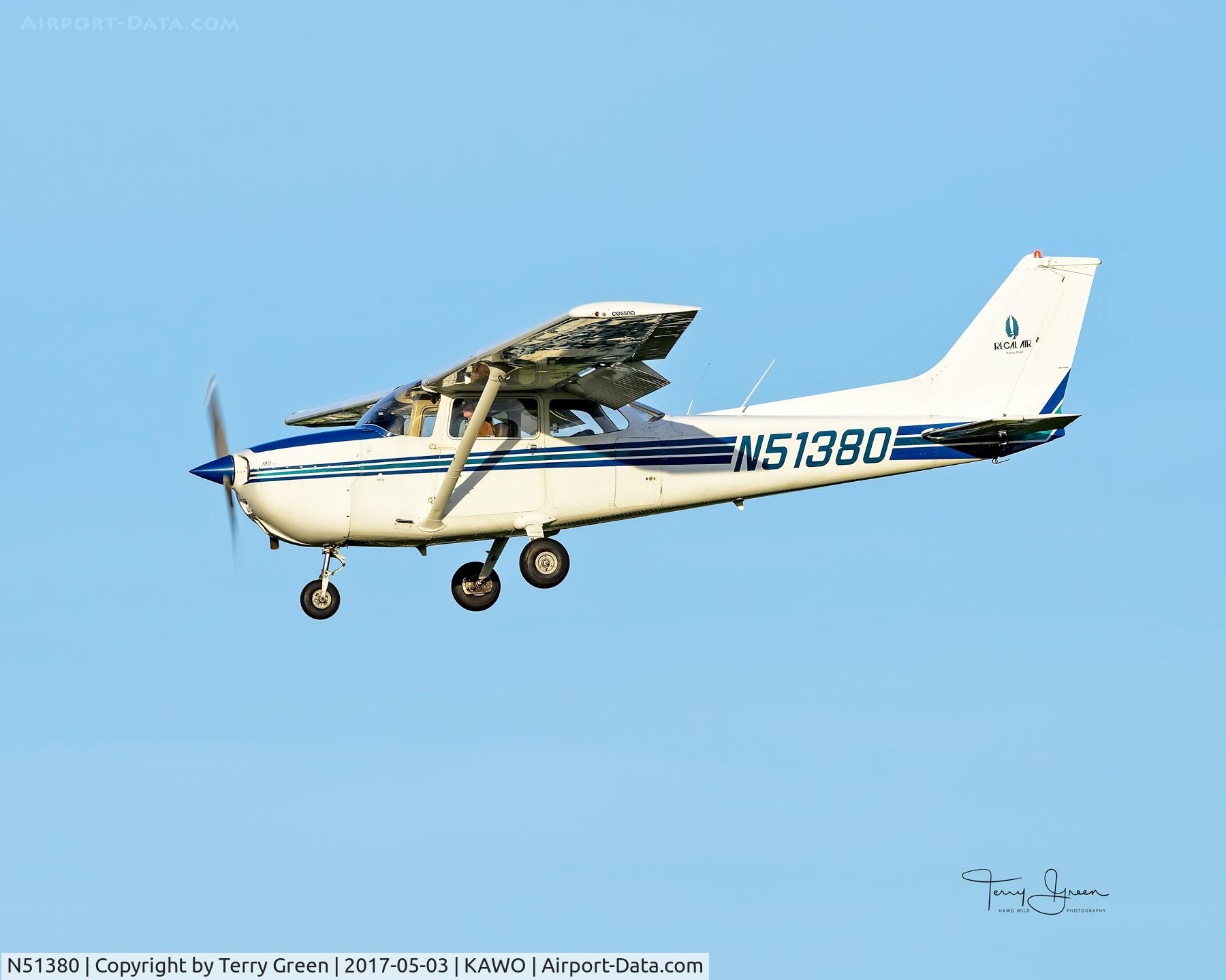 N51380, 1980 Cessna 172P C/N 17274305, KAWO