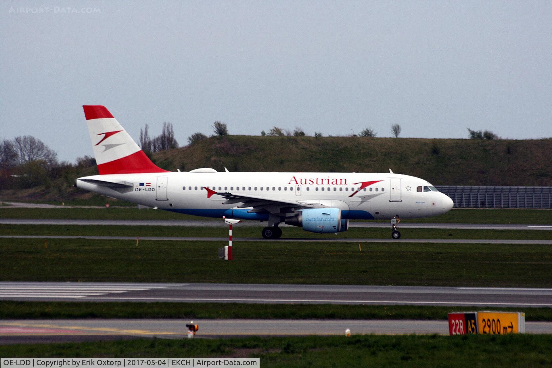OE-LDD, 2005 Airbus A319-112 C/N 2416, OE-LDD taxing for take off rw 04R