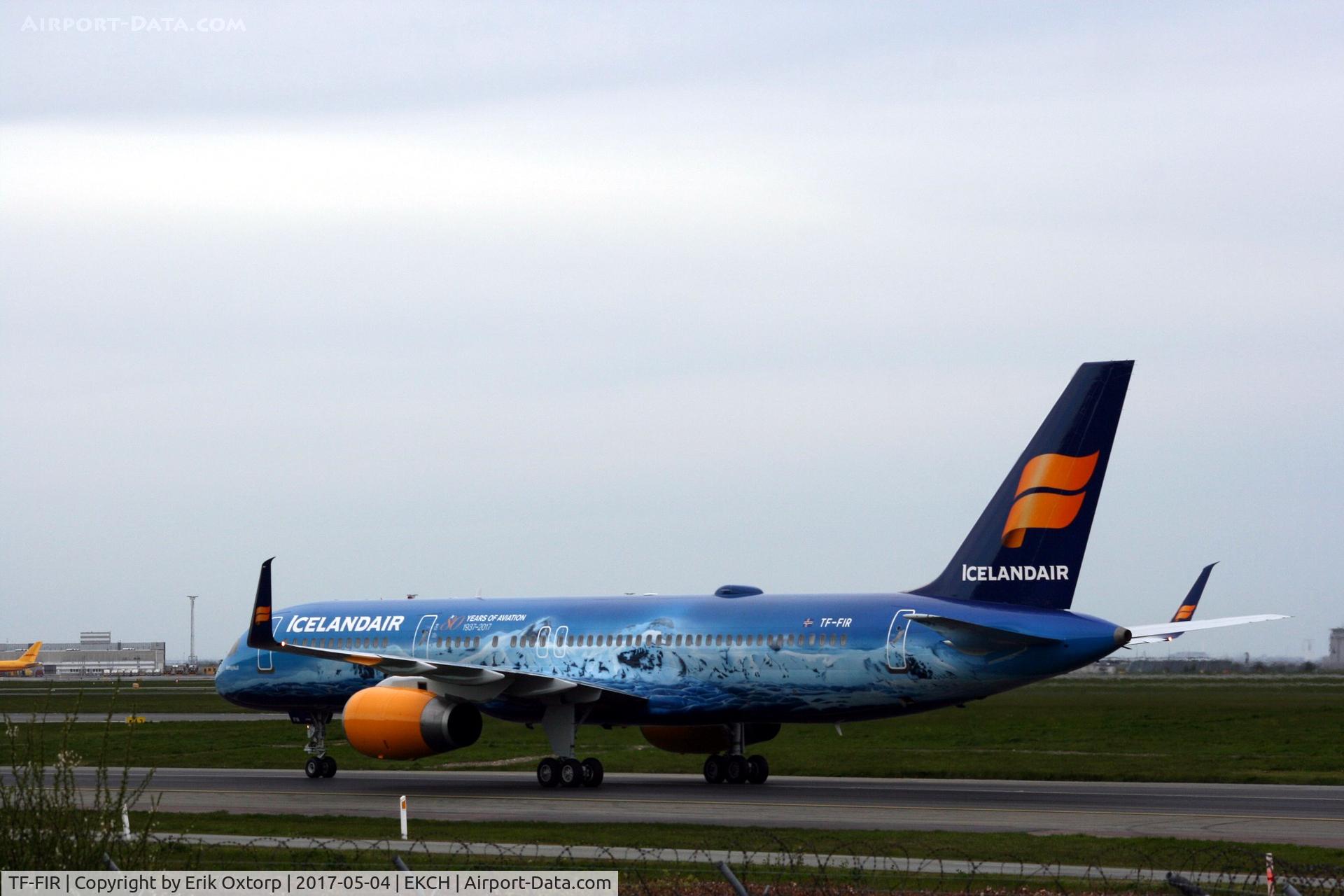 TF-FIR, 1994 Boeing 757-256 C/N 26242, TF-FIR just arrived rw 04, after its first Commercial flight after the 