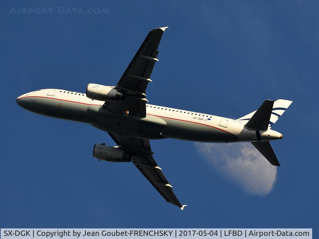 SX-DGK, 2009 Airbus A320-232 C/N 3748, Aegean Airlines A3419 to Heraklion (HER)