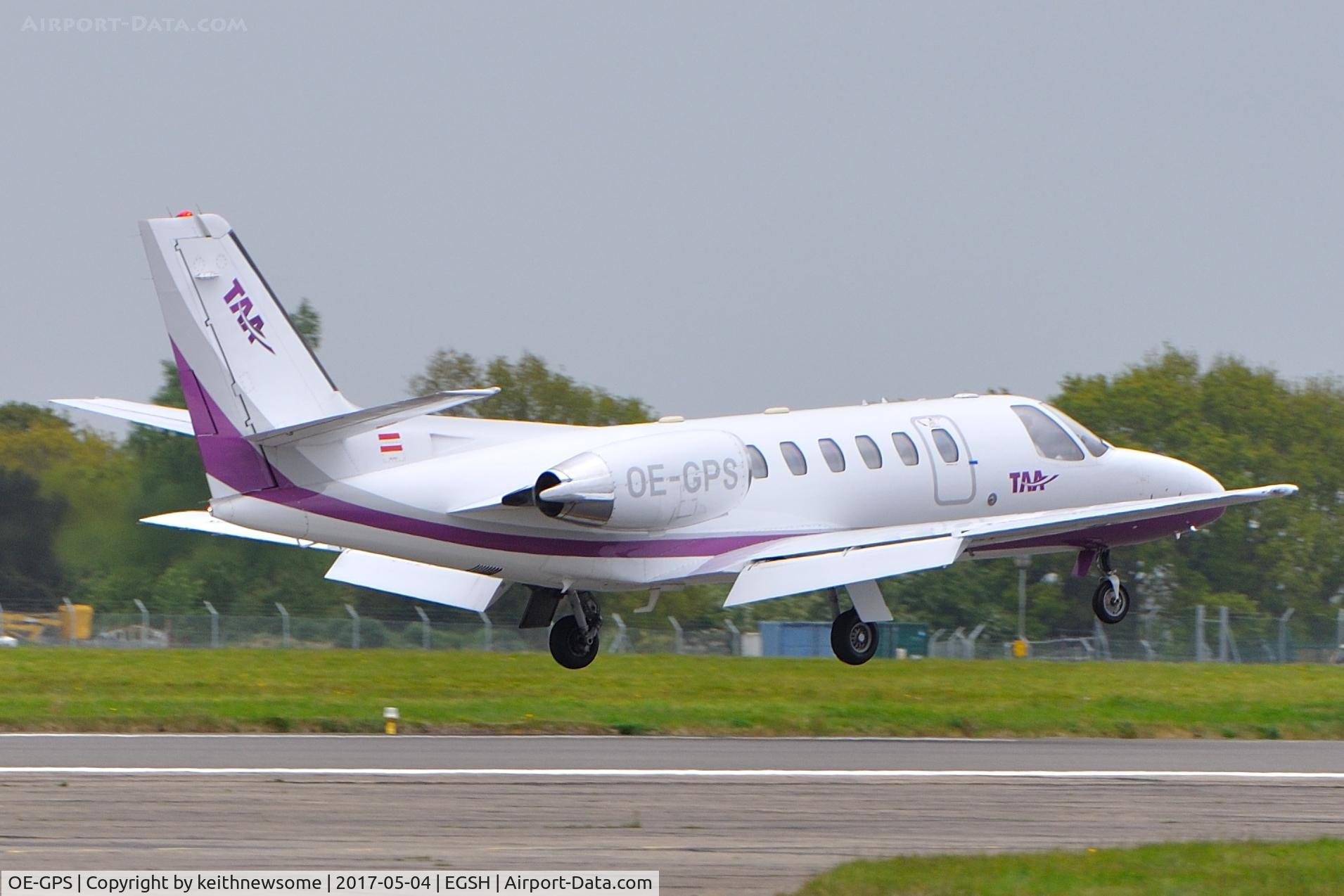 OE-GPS, 1998 Cessna 550 Citation Bravo C/N 550-0837, Return Visitor.