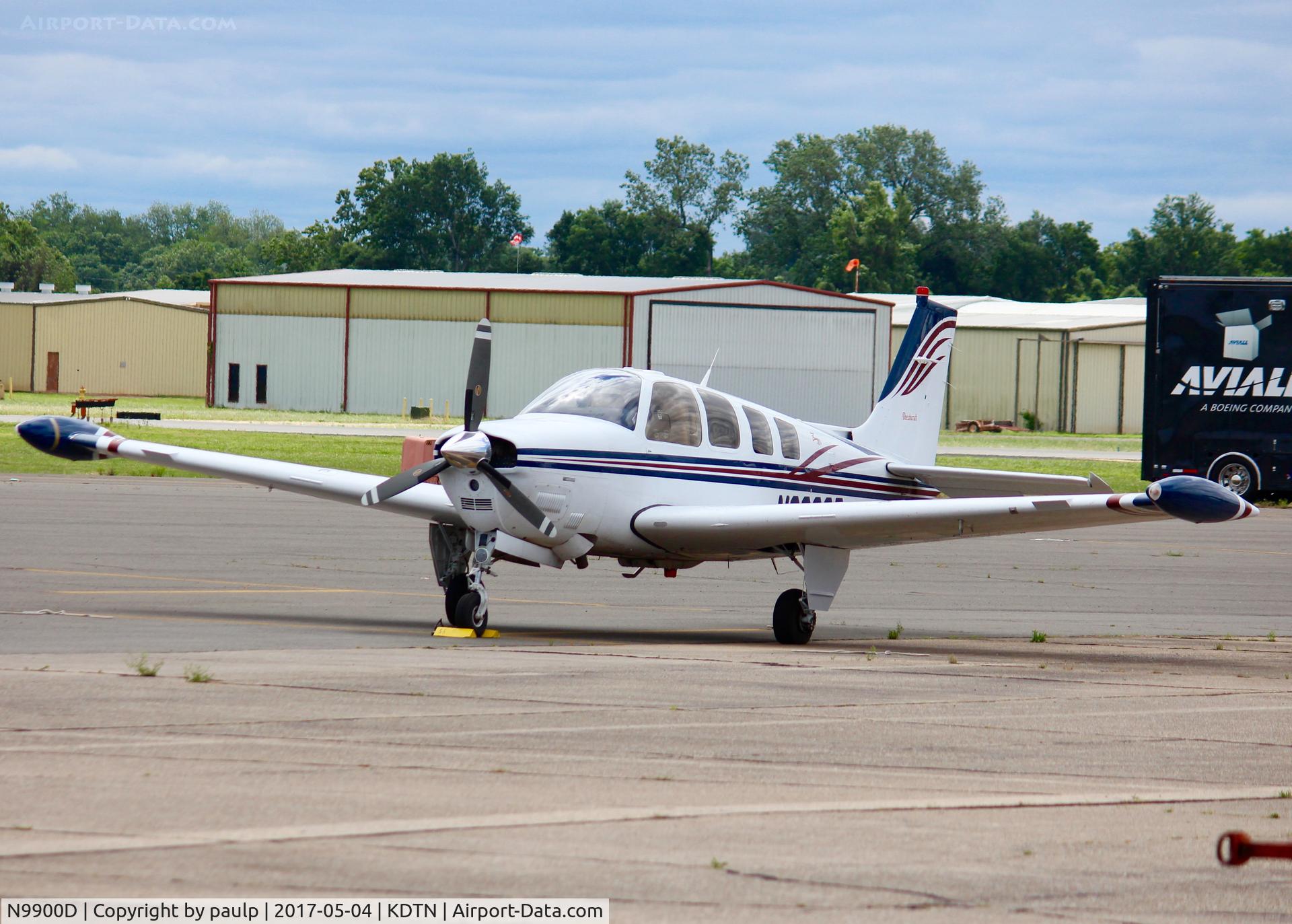 N9900D, 2000 Raytheon Aircraft Company A36 Bonanza C/N E-3348, At Downtown Shreveport.
