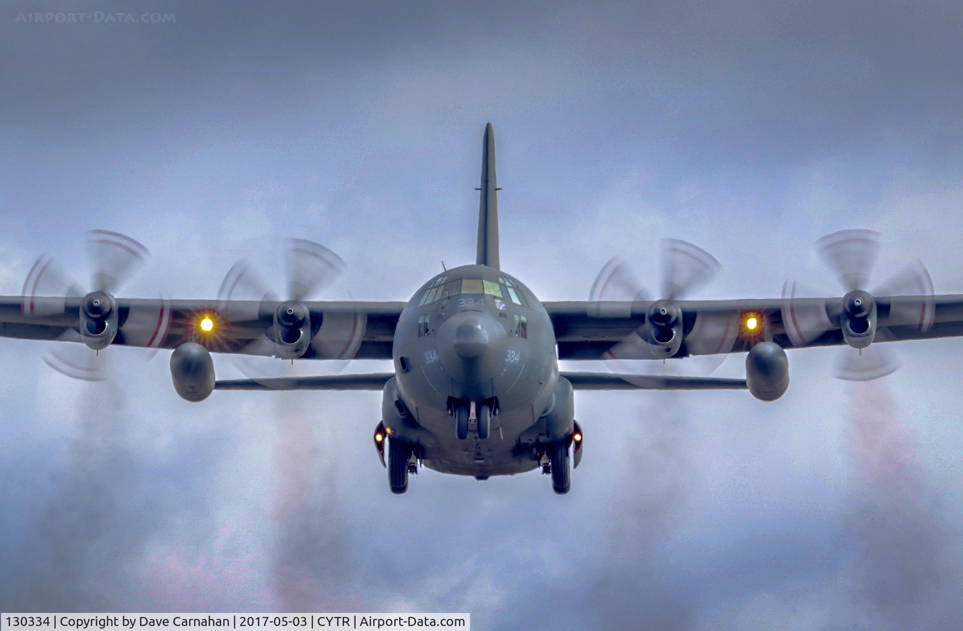 130334, Lockheed CC-130H Hercules C/N 382-4994, CC-130 Hercules on approach at CFB Trenton, Ontario, Canada. C/N 382-4994