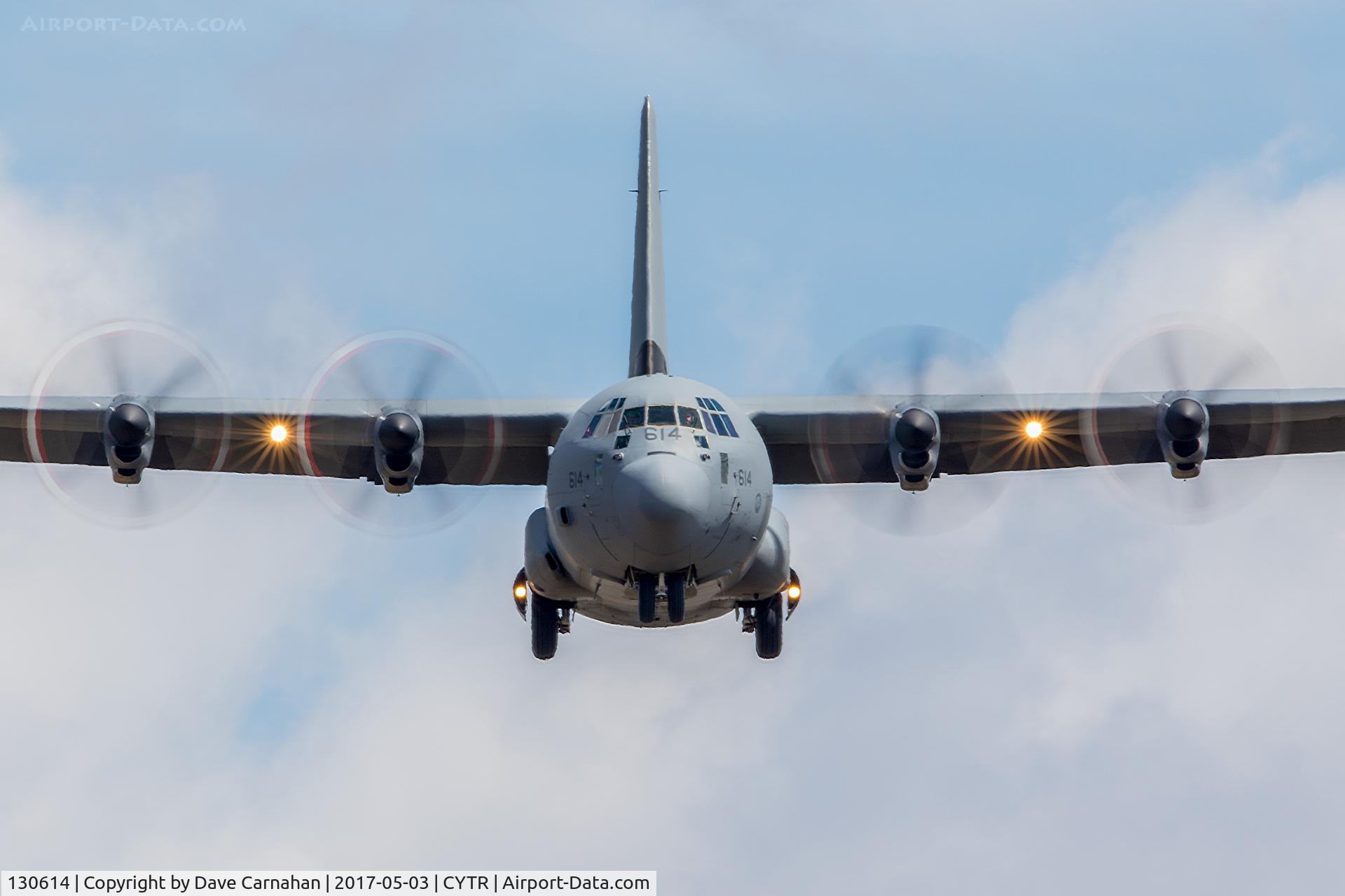 130614, 2012 Lockheed Martin CC-130J-30 Hercules C/N 382-5687, On approach, CFB Trenton, Ontario, Canada