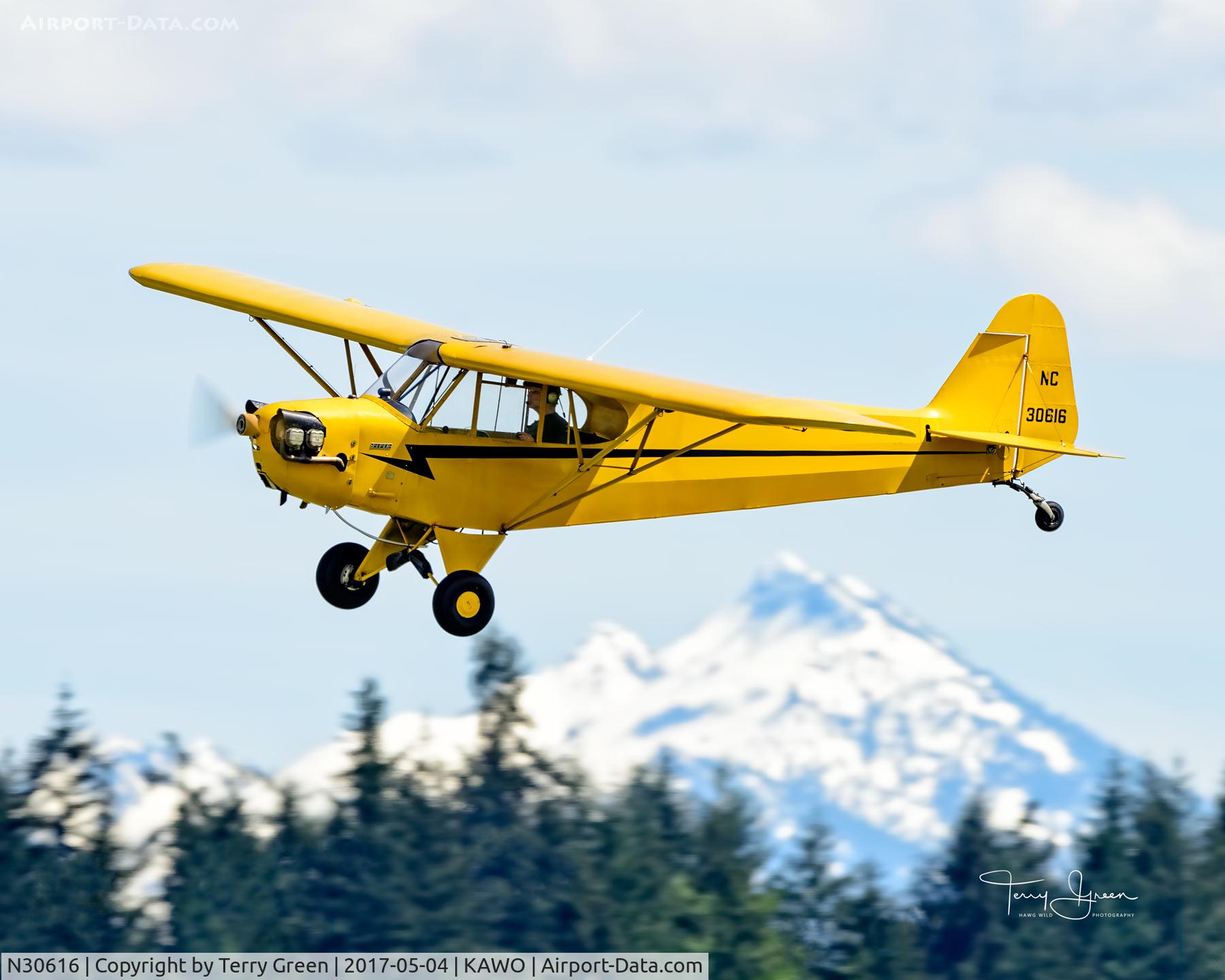 N30616, 1940 Piper J3C-65 Cub C/N 4983, KAWO