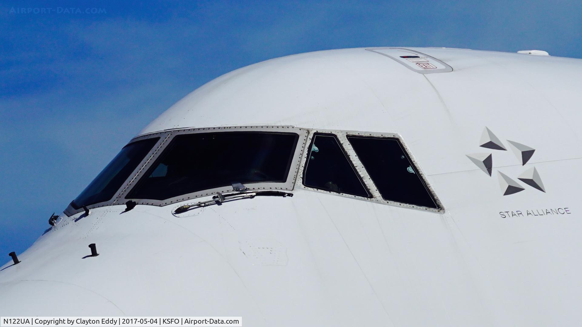 N122UA, 1999 Boeing 747-422 C/N 29168, SFO 2017